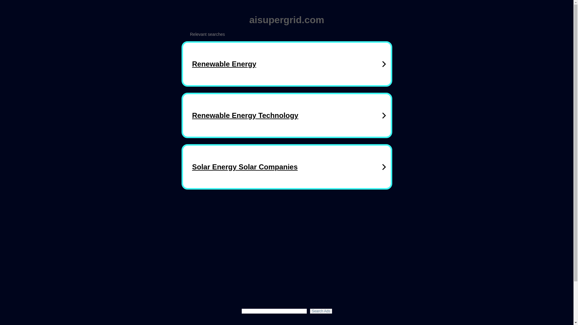 website screenshot of https://aisupergrid.com/