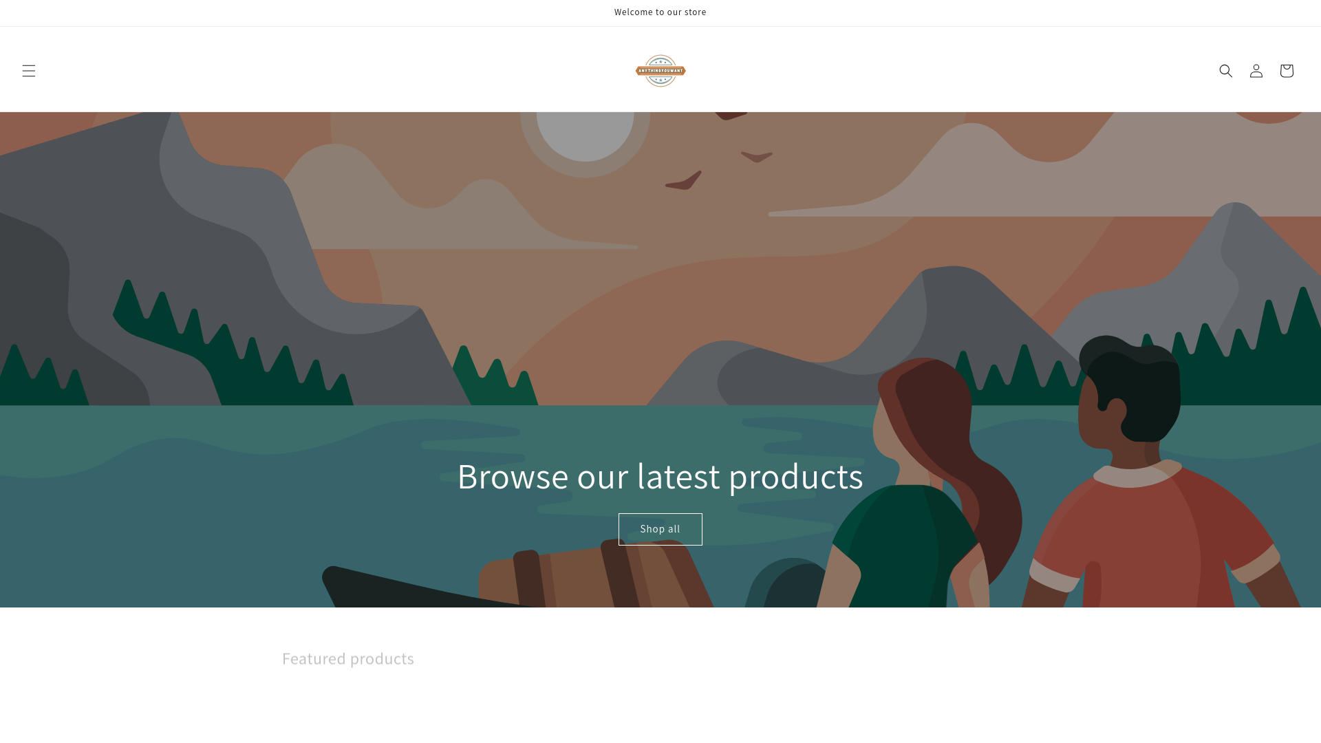 website screenshot of https://anythingyouwant.in/