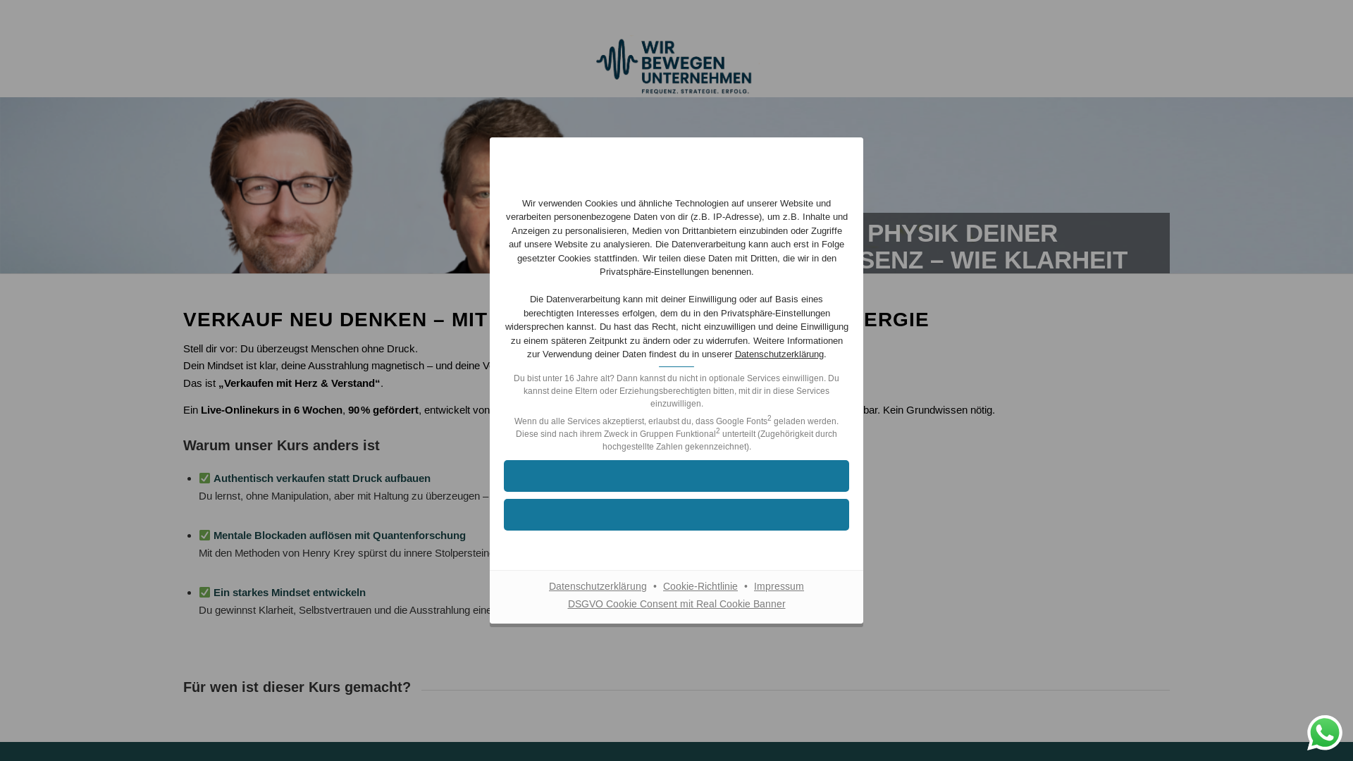 website screenshot of https://wbu-academy.de/