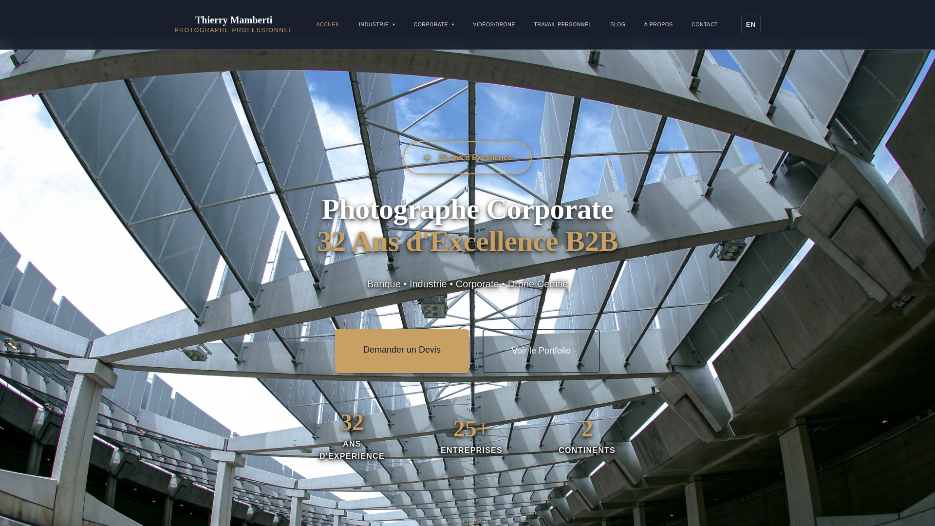 website screenshot of https://thierry-photographe-astro.pages.dev/