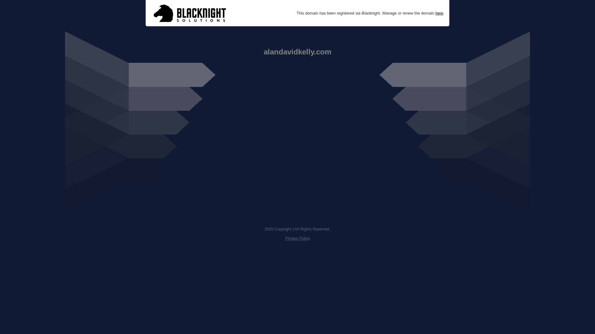 website screenshot of https://alandavidkelly.com/
