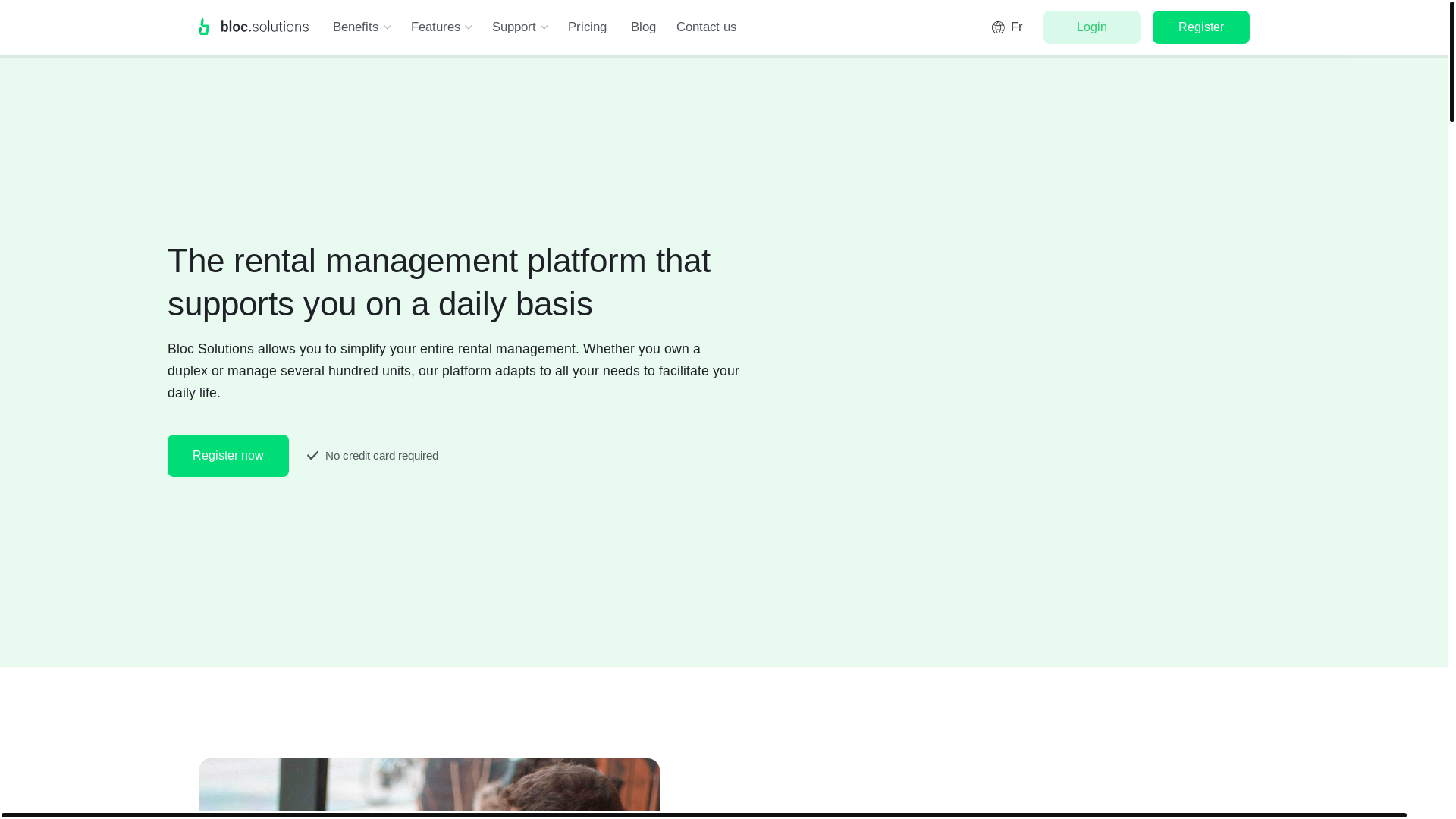 website screenshot of https://bloc-solutions-landing.pages.dev/