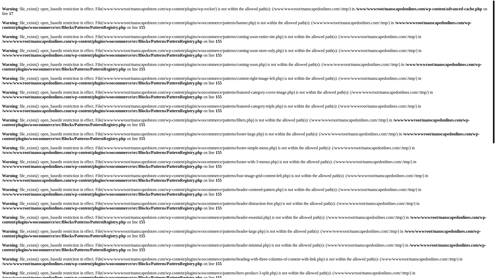 website screenshot of https://manscapedonlines.com/