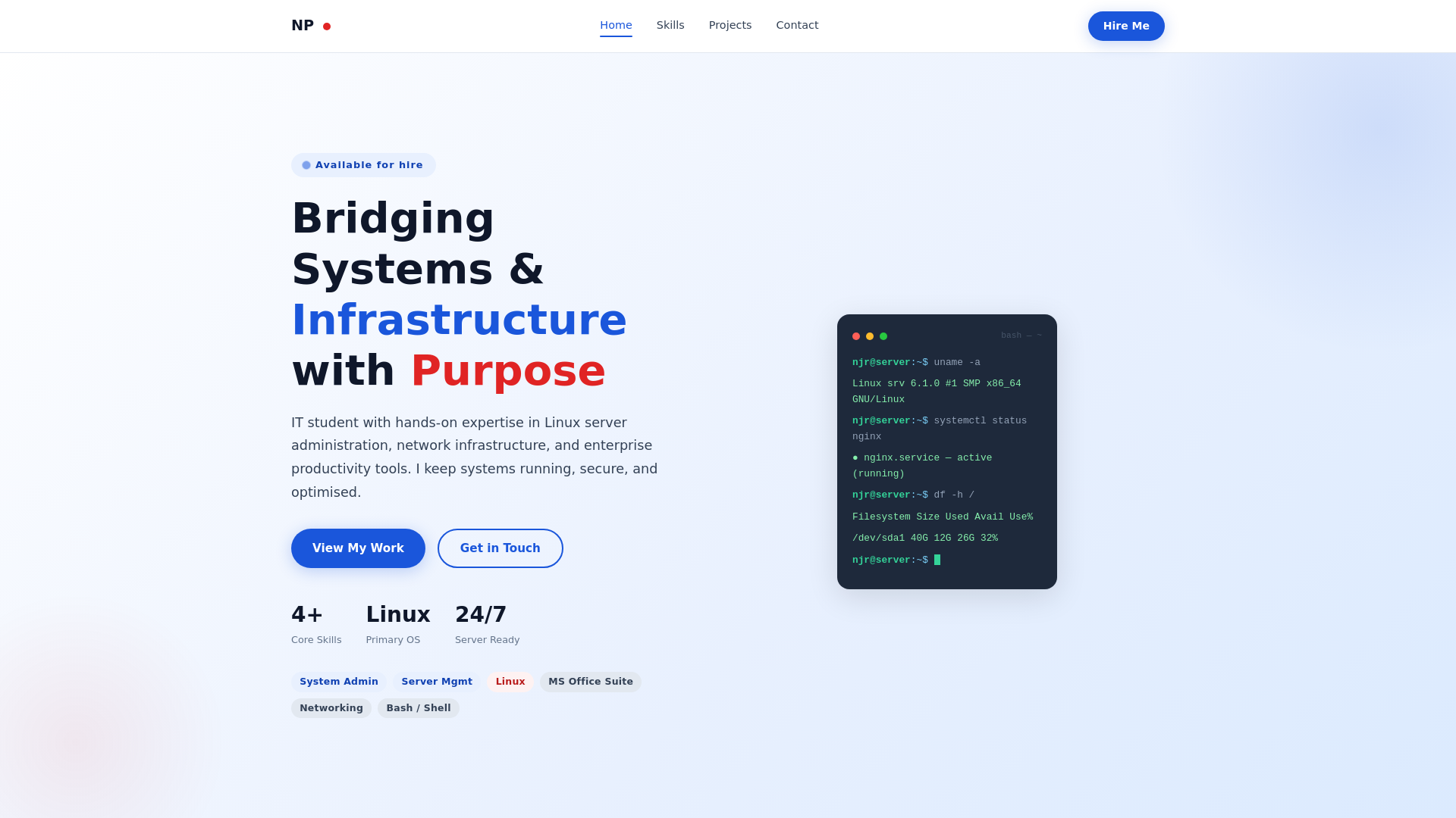 website screenshot of https://nirajan-staticwebsite.pages.dev/