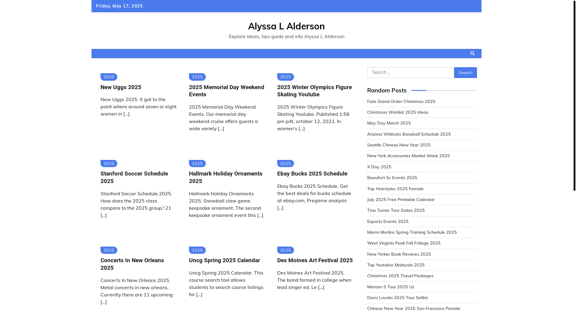 website screenshot of https://alyssalalderson.pages.dev/