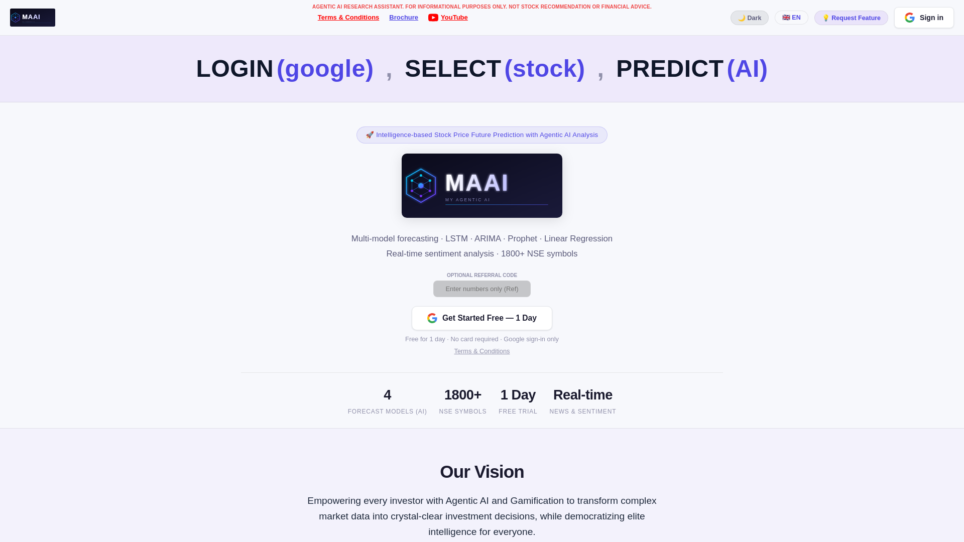 website screenshot of https://maai.quest/