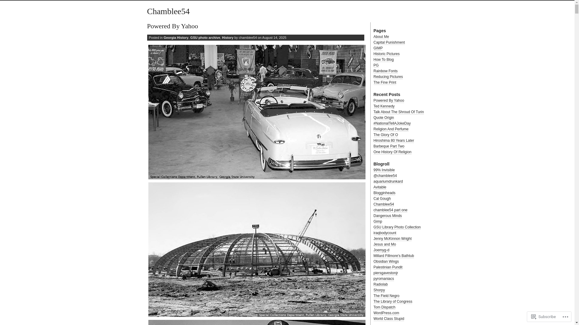 website screenshot of https://chamblee54.com/