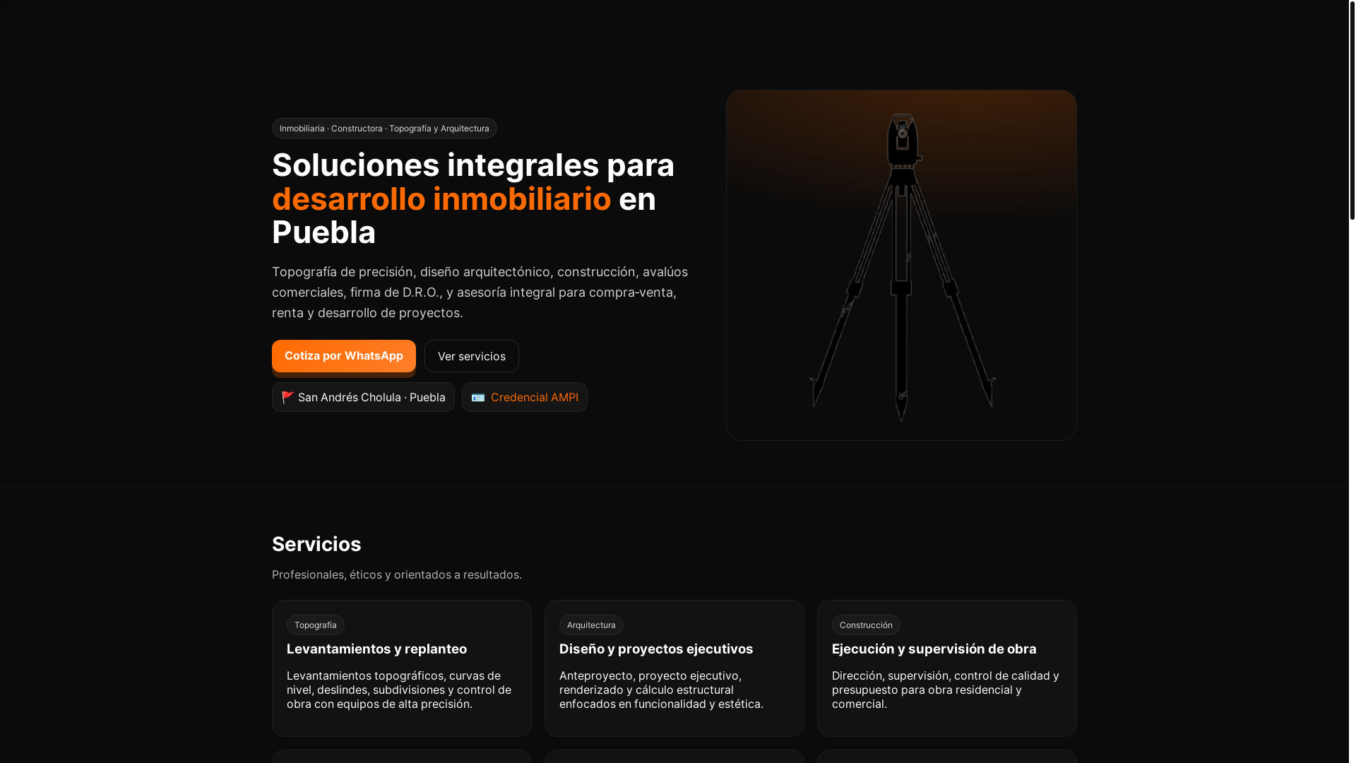 website screenshot of https://sitcaale.mx/