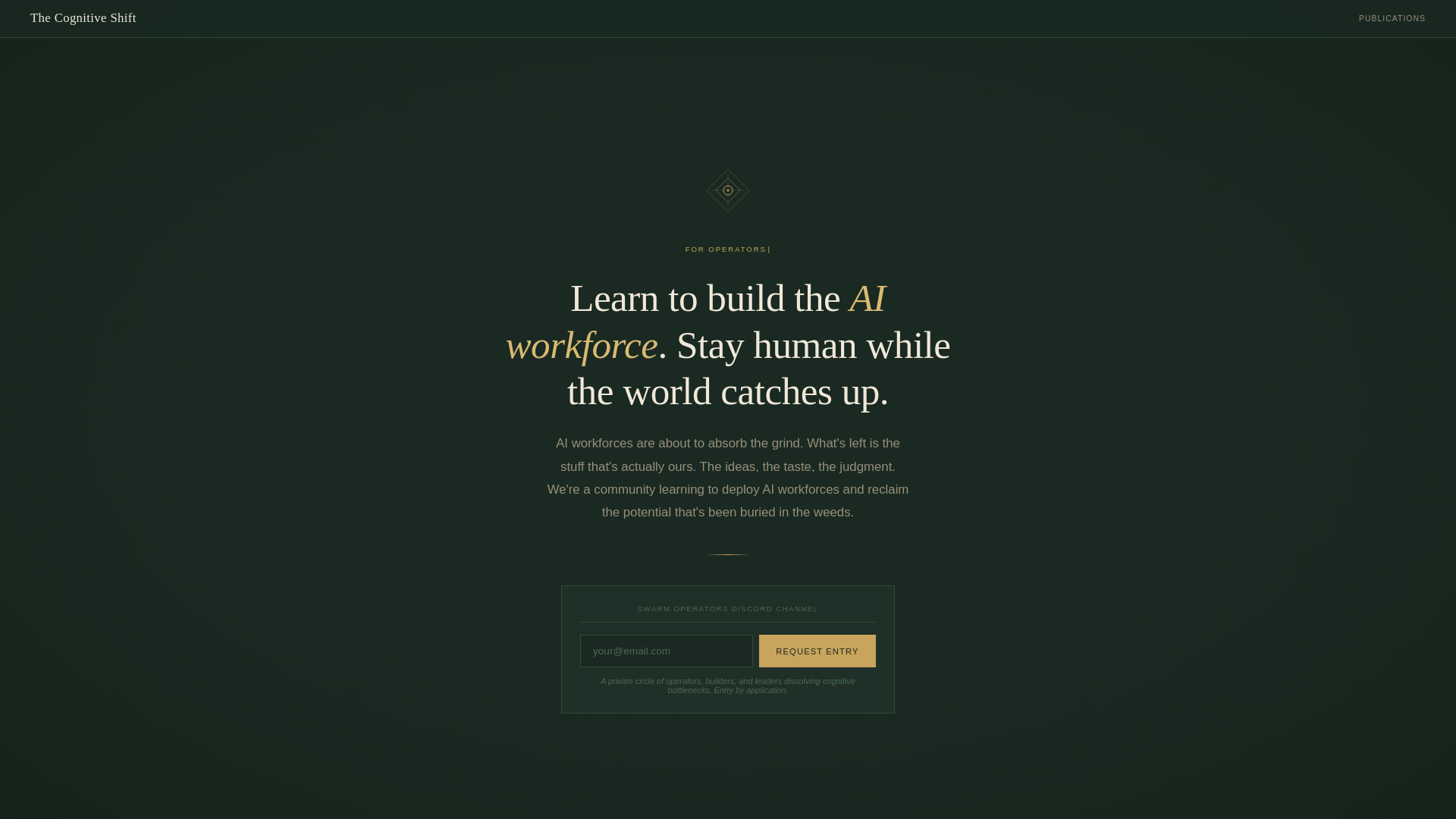 website screenshot of https://cognitive-shift.pages.dev/