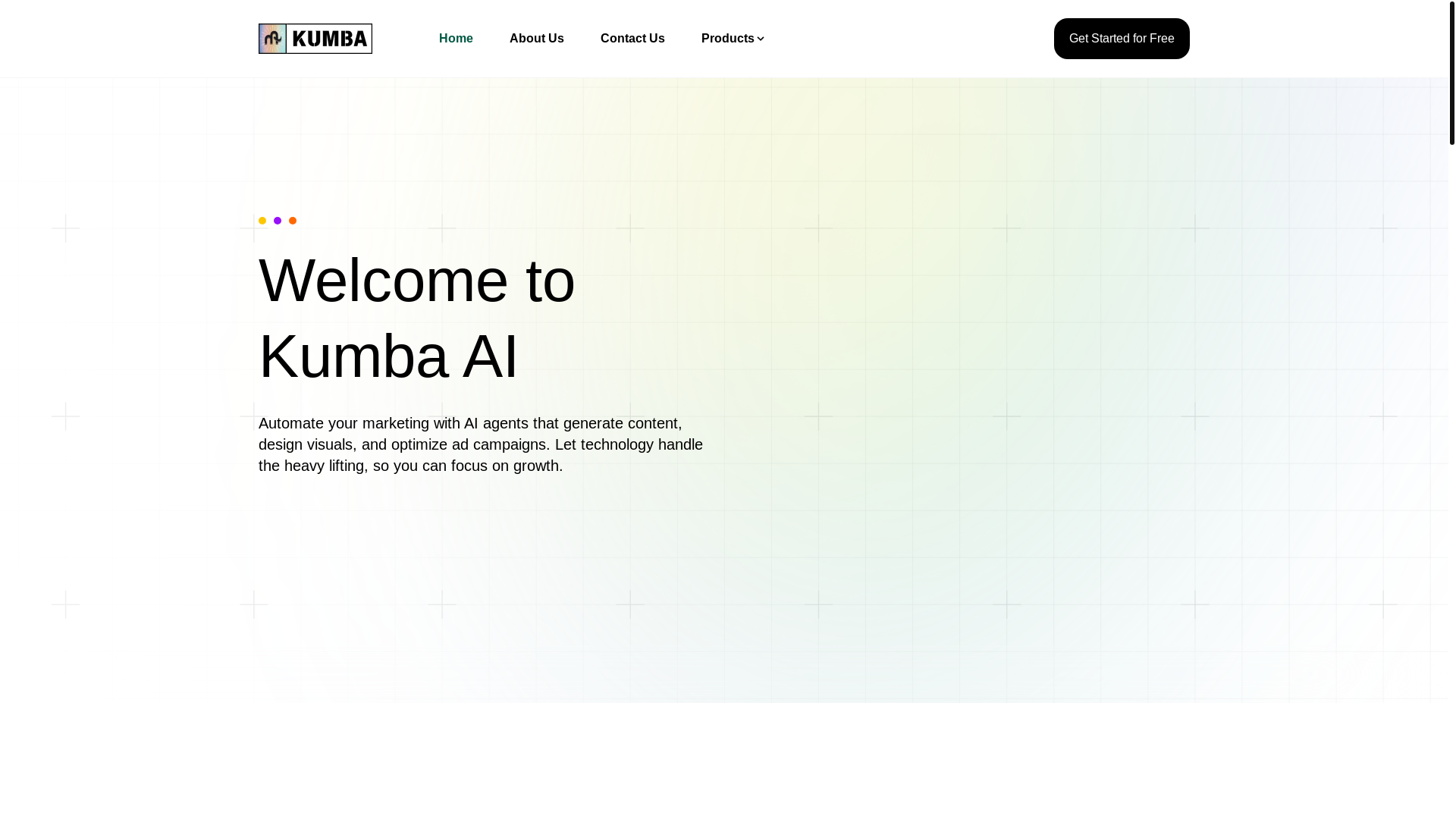 website screenshot of https://kumba-astro-website.pages.dev/