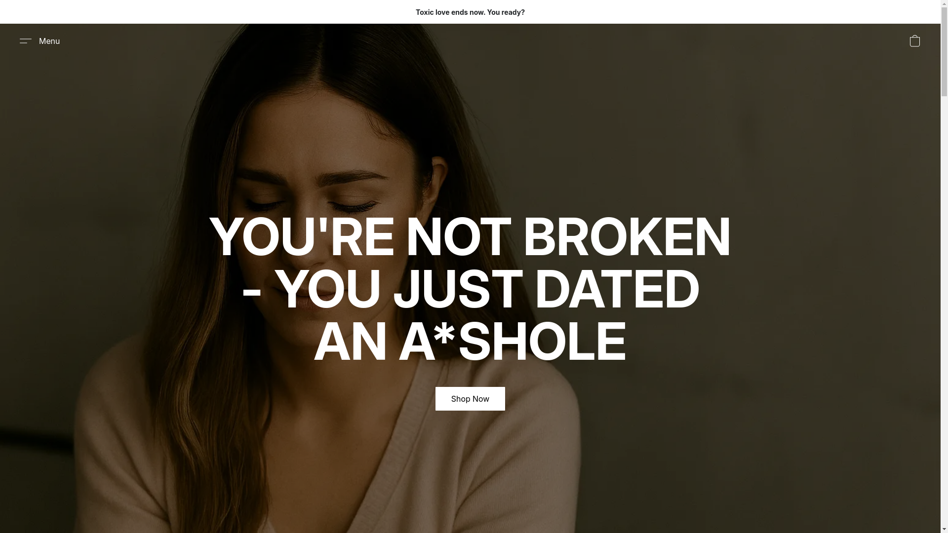 website screenshot of https://notbroken.co.za/
