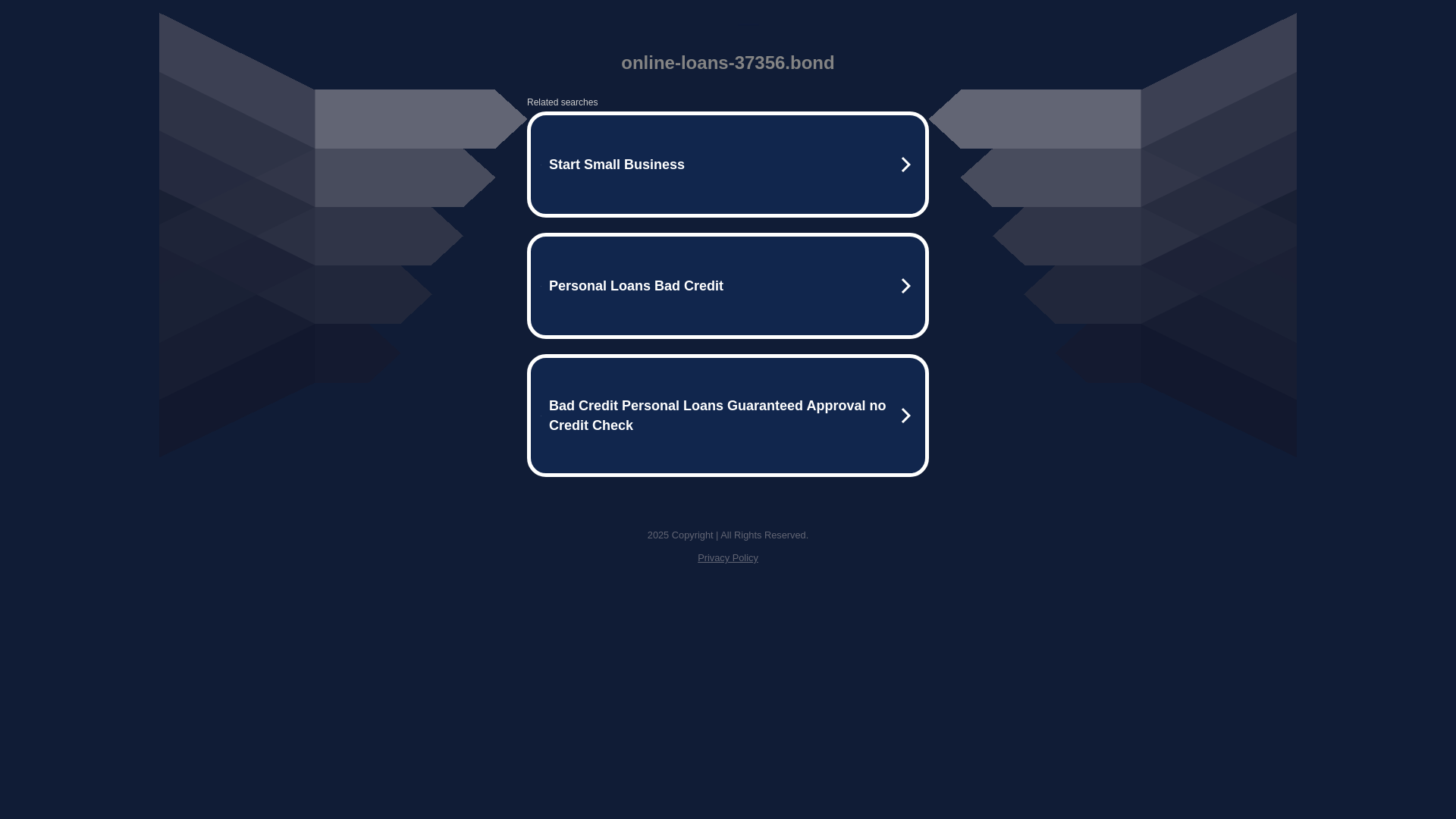 website screenshot of https://online-loans-37356.bond/