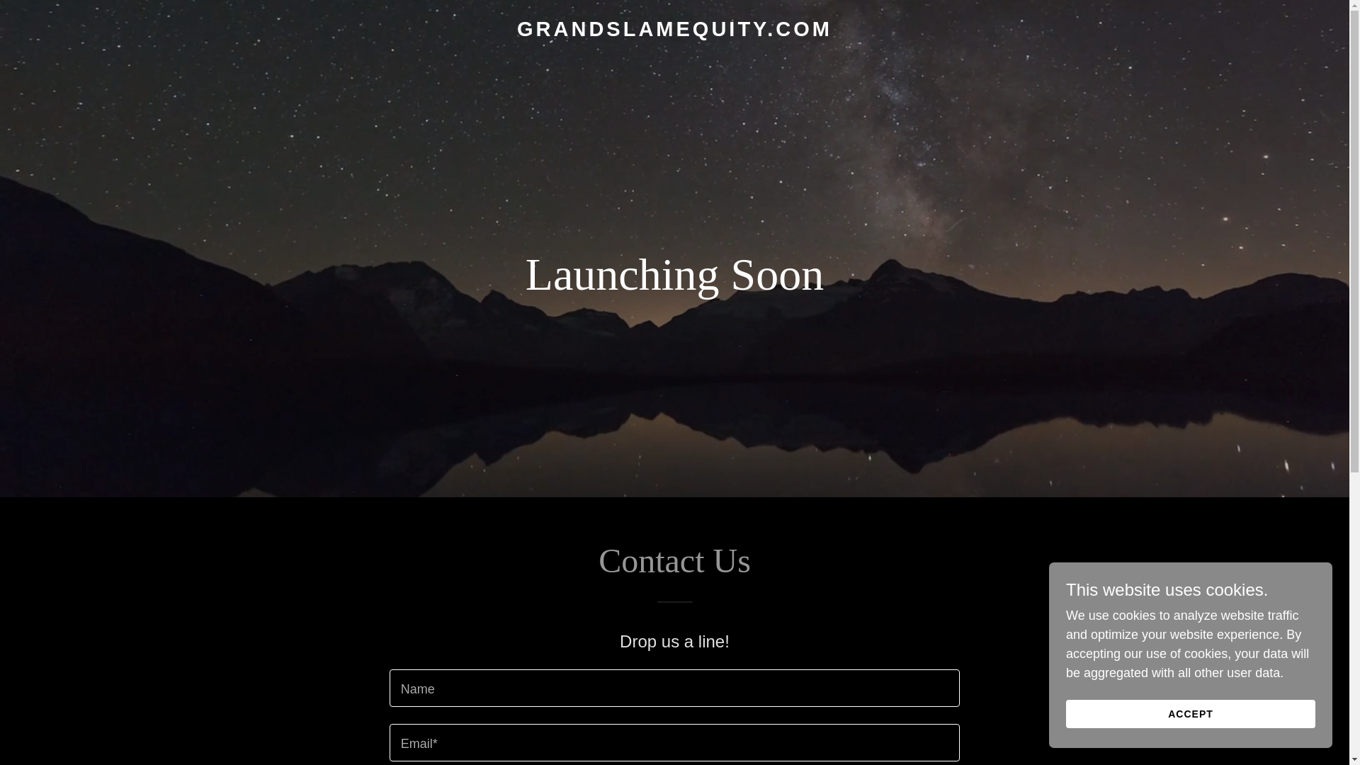 website screenshot of https://grandslamequity.com/