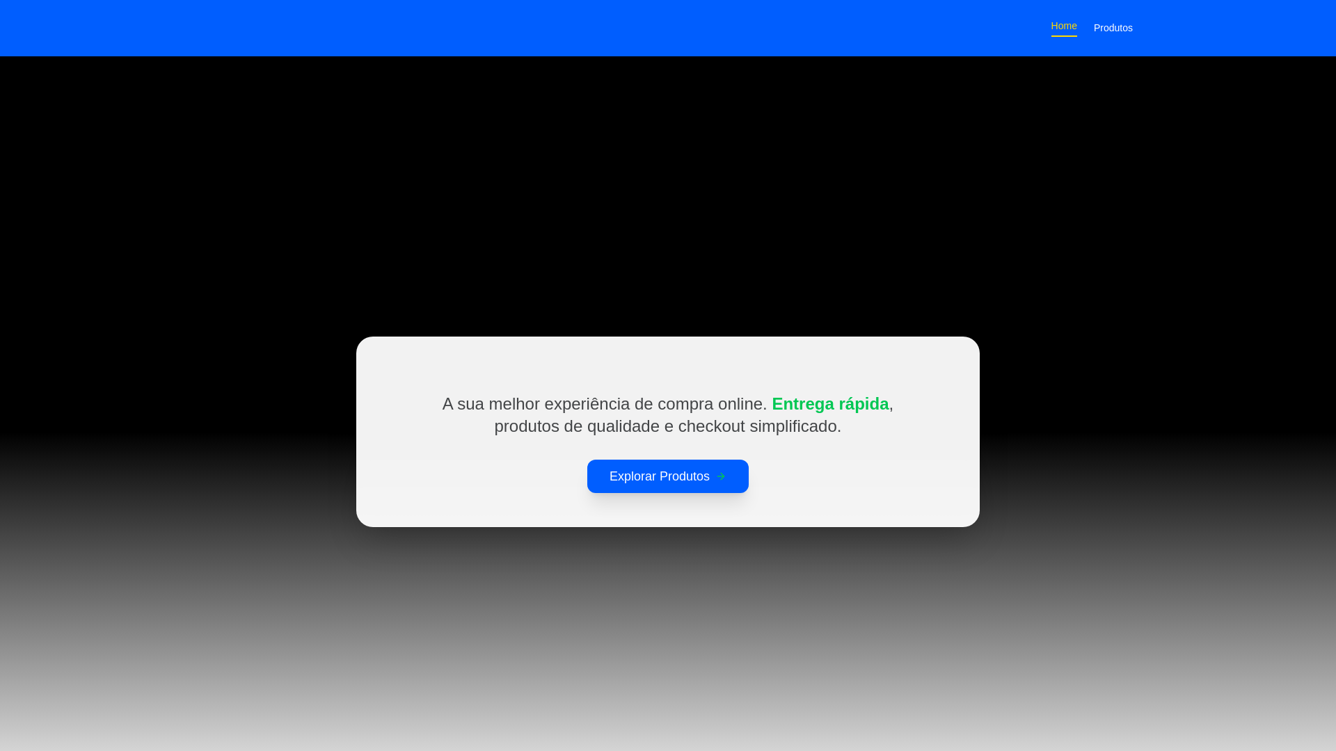 website screenshot of https://prontzbazar.com.br/