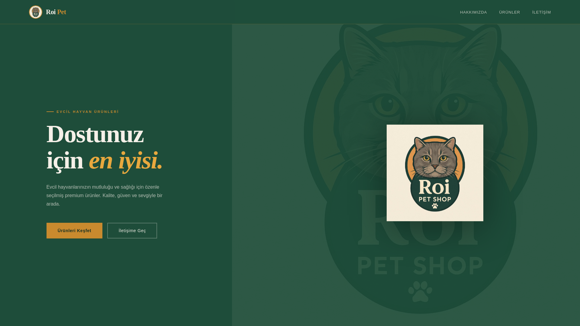 website screenshot of https://roipet.com/