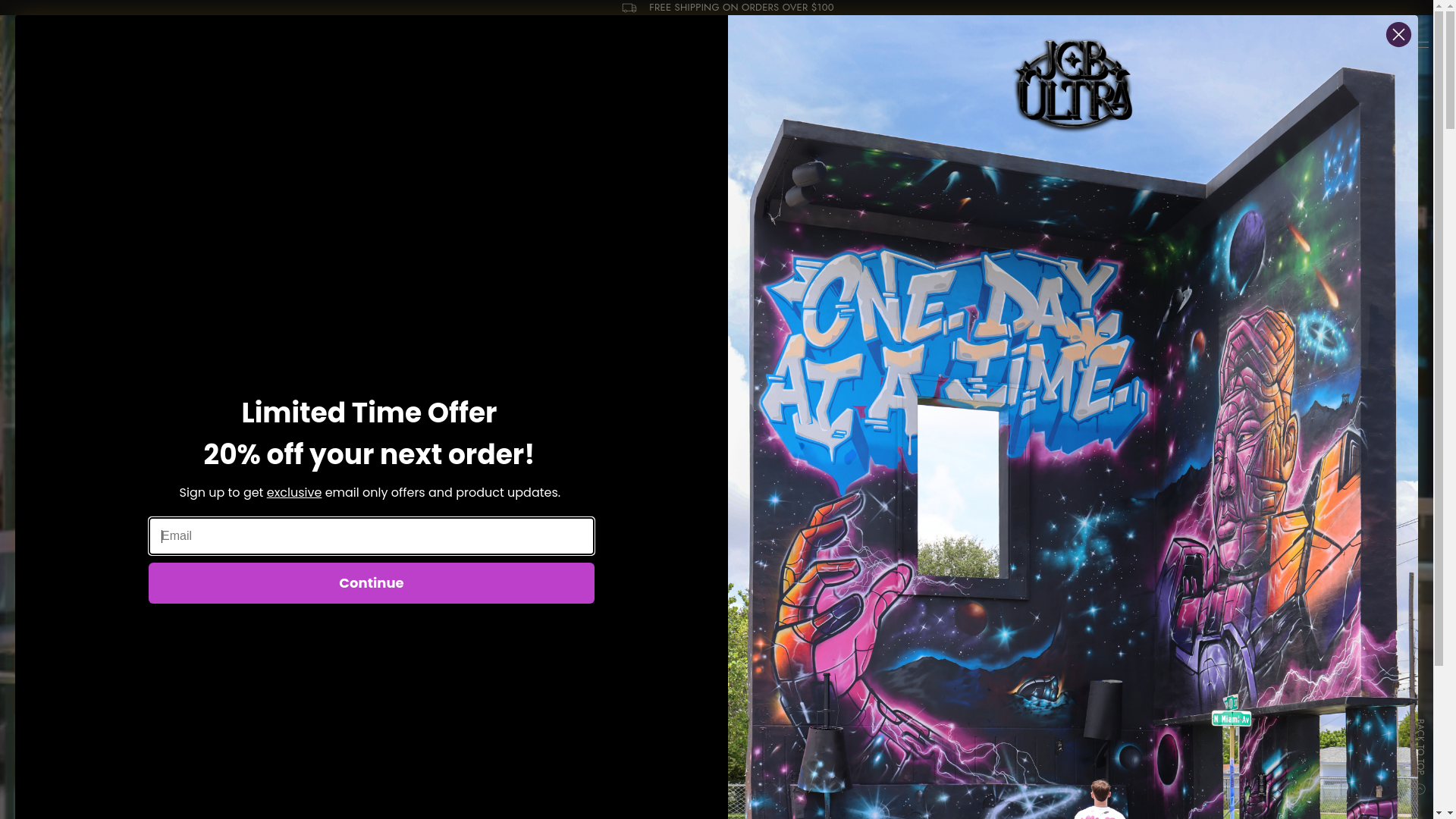 website screenshot of https://ultracitychaos.com/