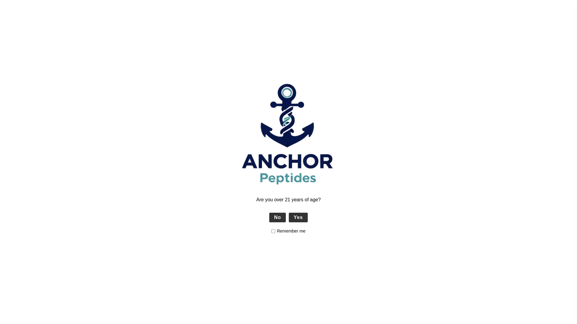 website screenshot of https://anchorpeptide.com