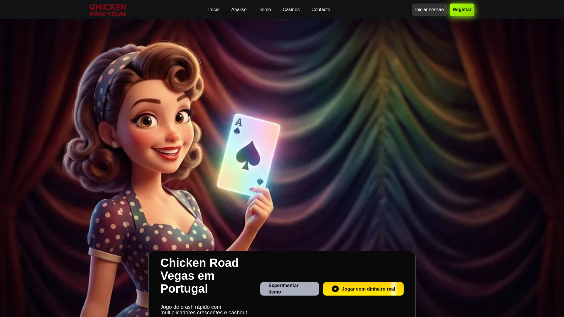 website screenshot of https://chickenroadvegas-pt-53302.pages.dev/