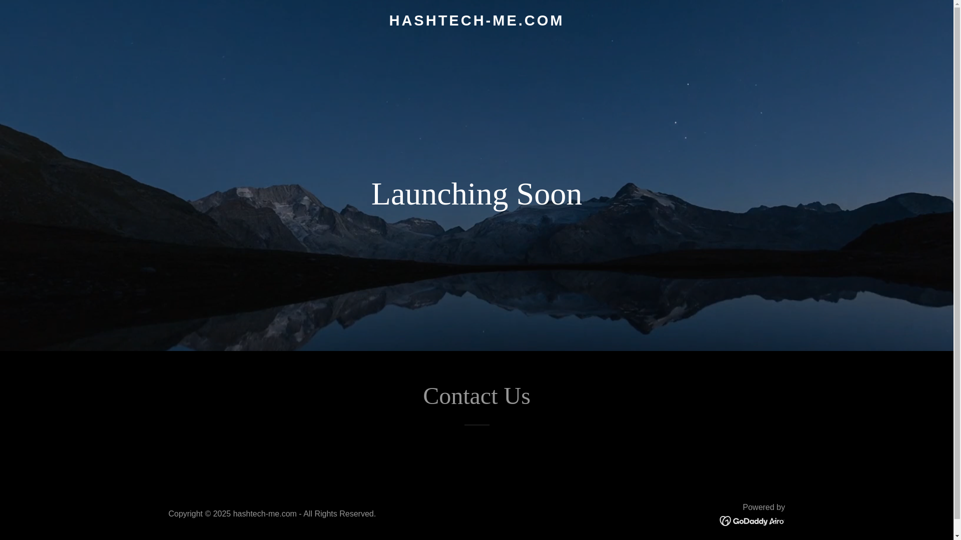 website screenshot of https://hashtech-me.com/