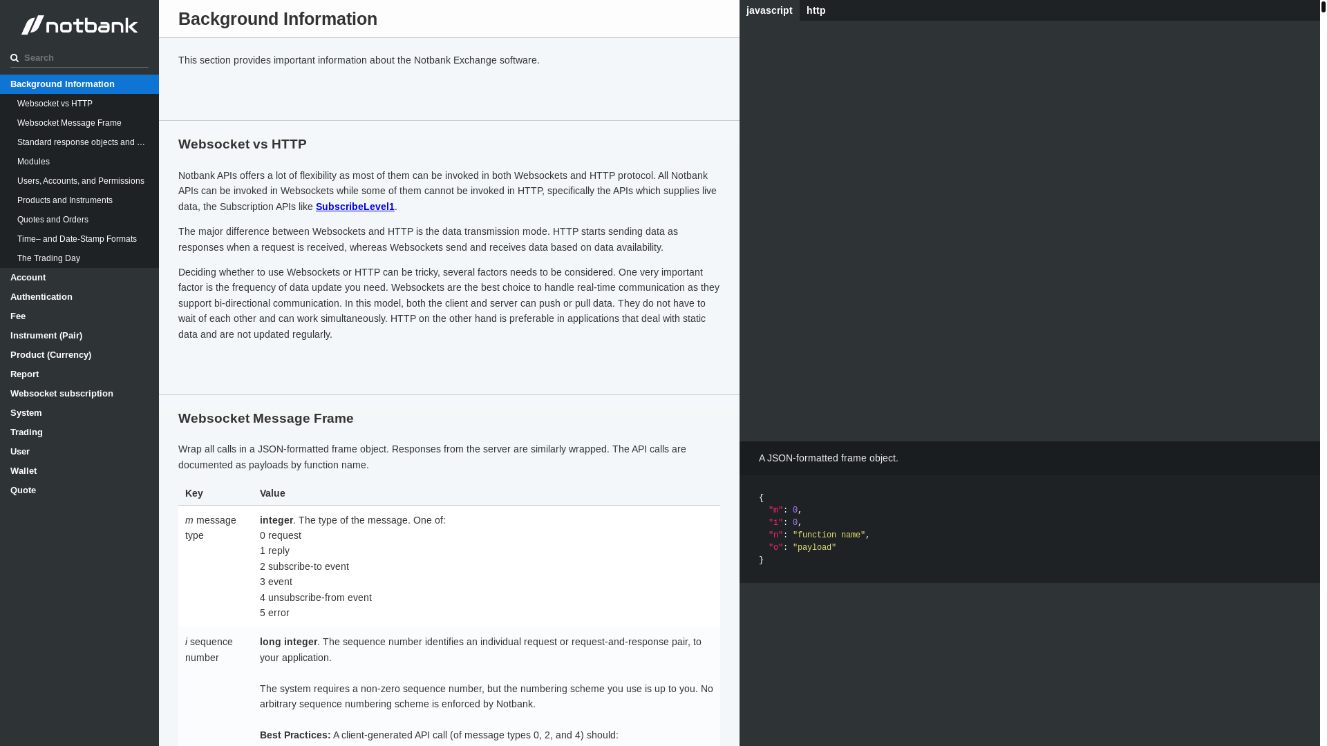 website screenshot of https://notbank-apidoc.pages.dev/