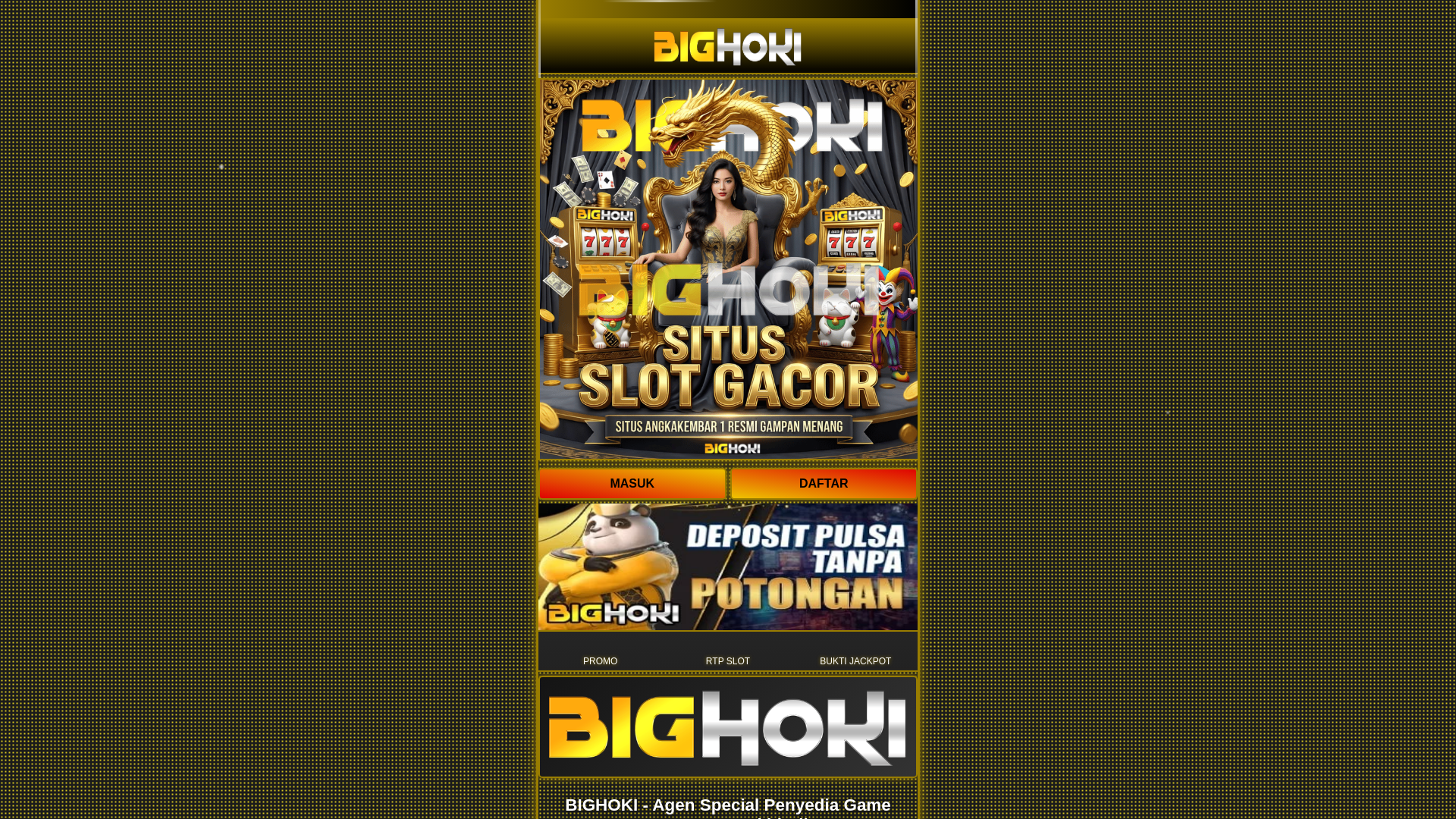 website screenshot of https://gak-jadi-yang-pertama-mana-puas.pages.dev/