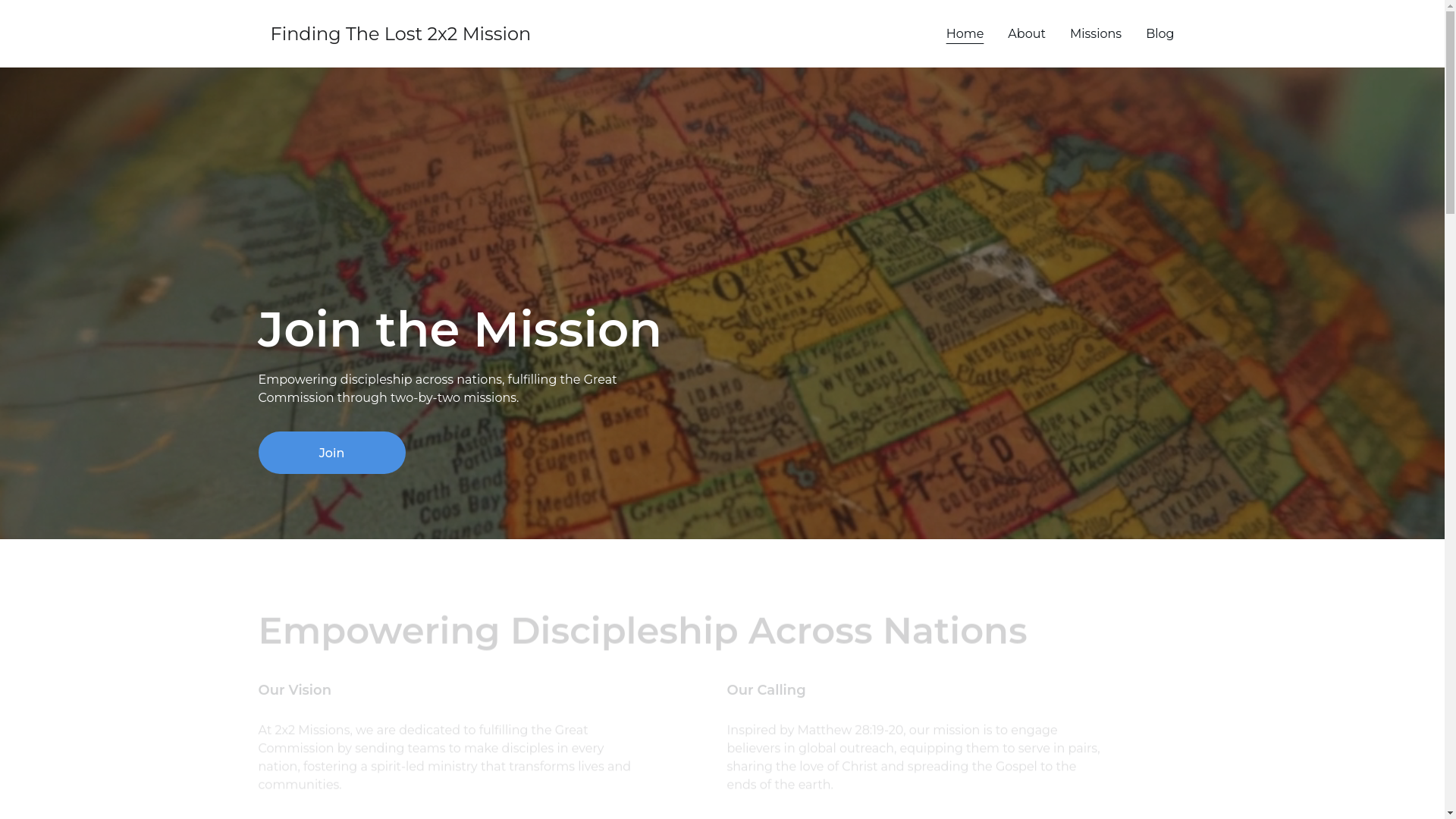 website screenshot of https://2x2mission.my.id/