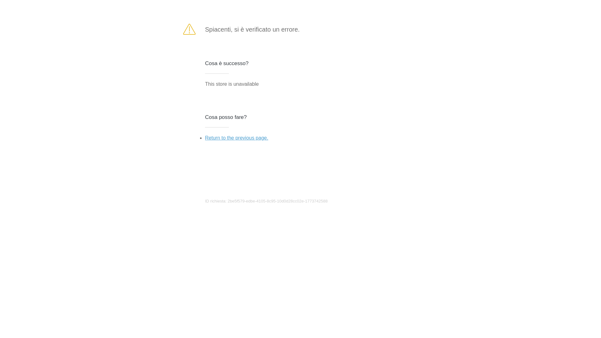 website screenshot of https://erosfersa.it/
