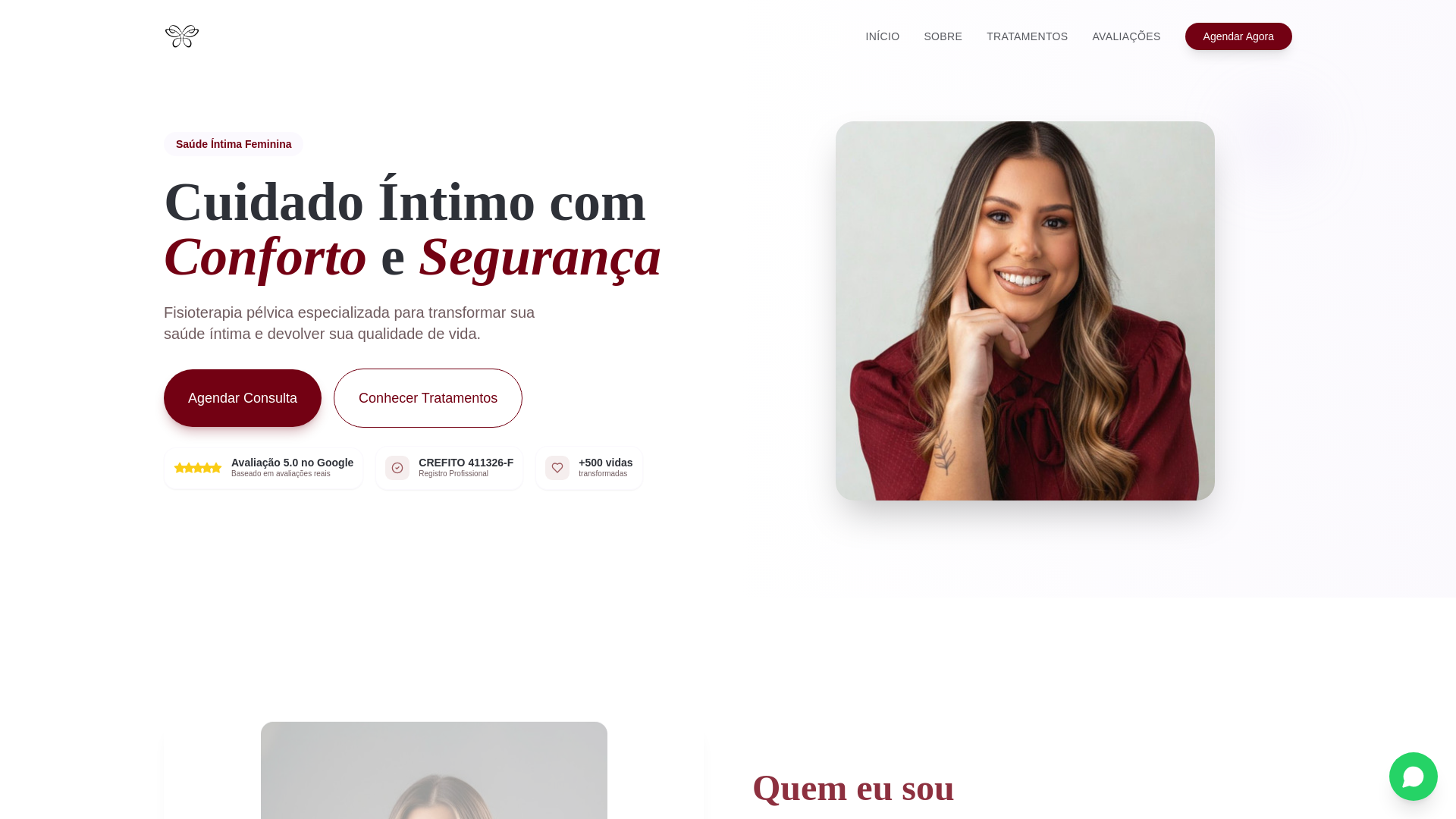 website screenshot of https://draisafisiopelvica.com/