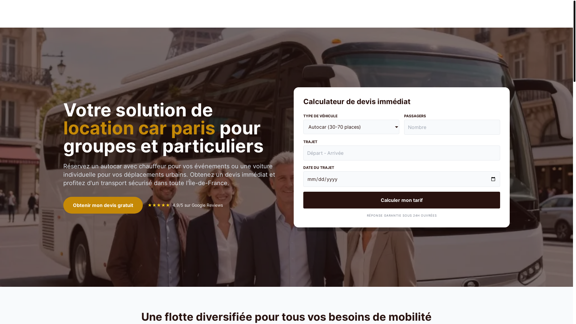 website screenshot of https://location-car-paris.pages.dev/