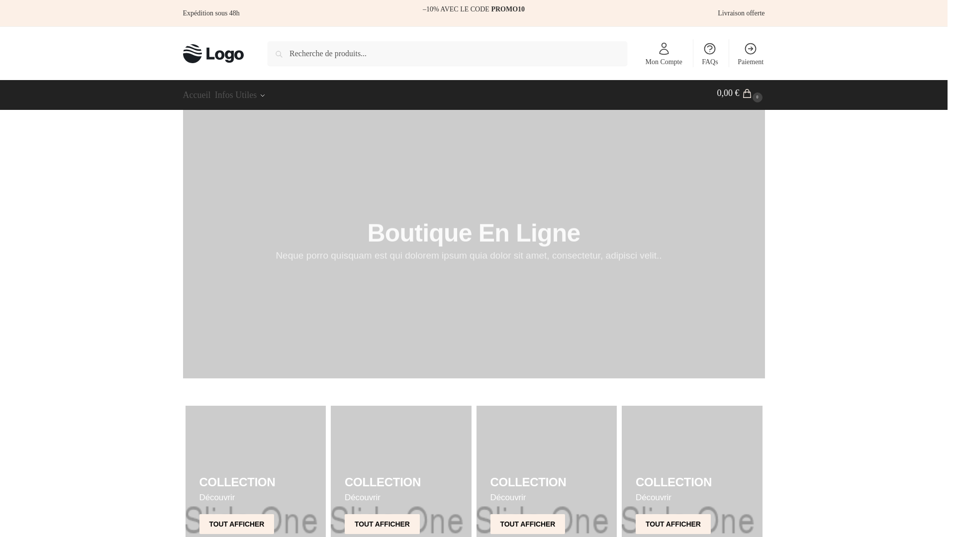 website screenshot of https://knivesempire.com/