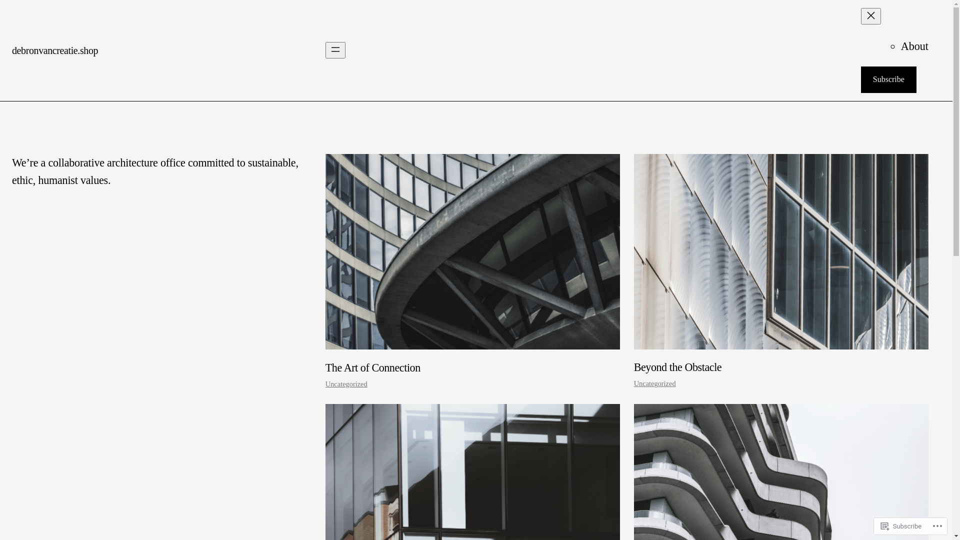 website screenshot of https://debronvancreatie.shop/