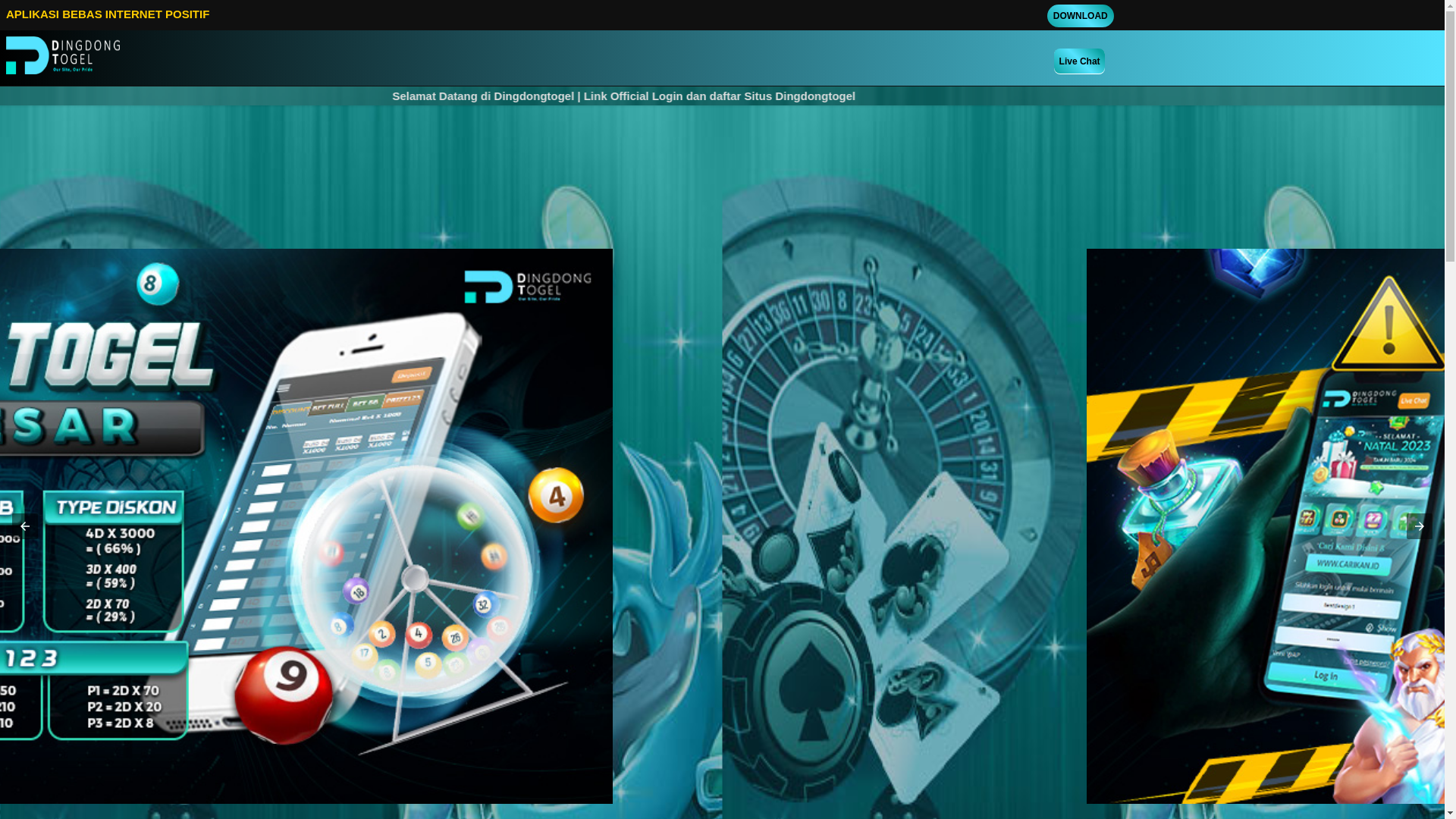 website screenshot of https://dingdongtogel-amp59.com/