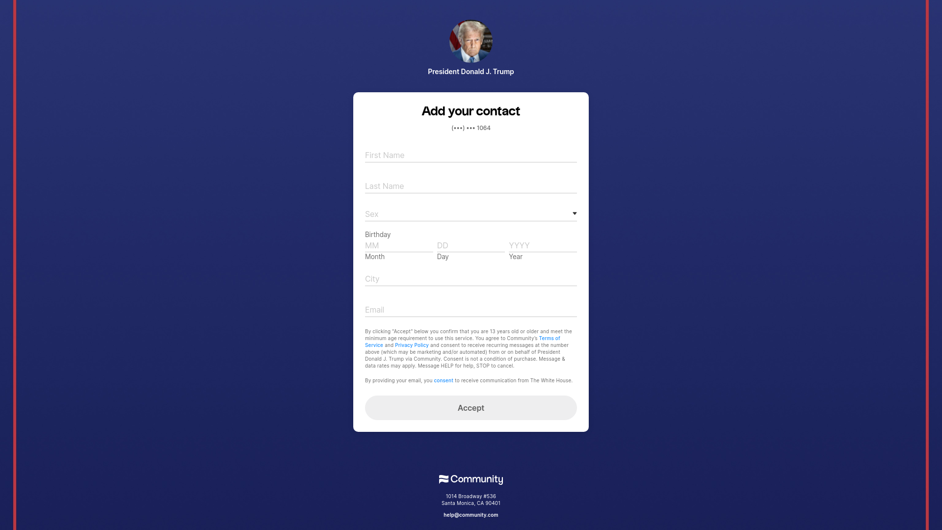 website screenshot of https://m.community.com/or0Ne0Vg9ypuHwC