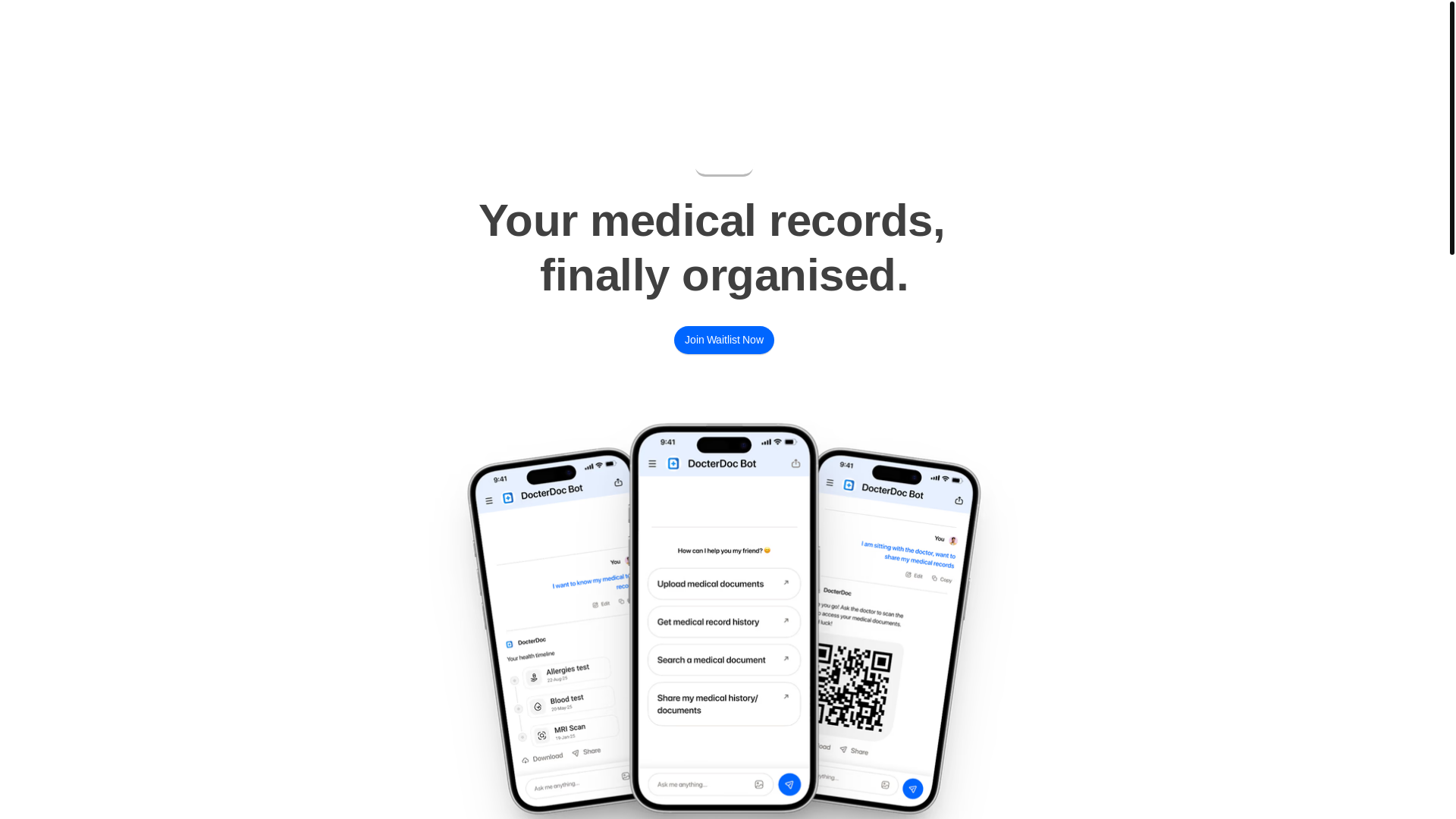 website screenshot of https://doctordoc.pages.dev/