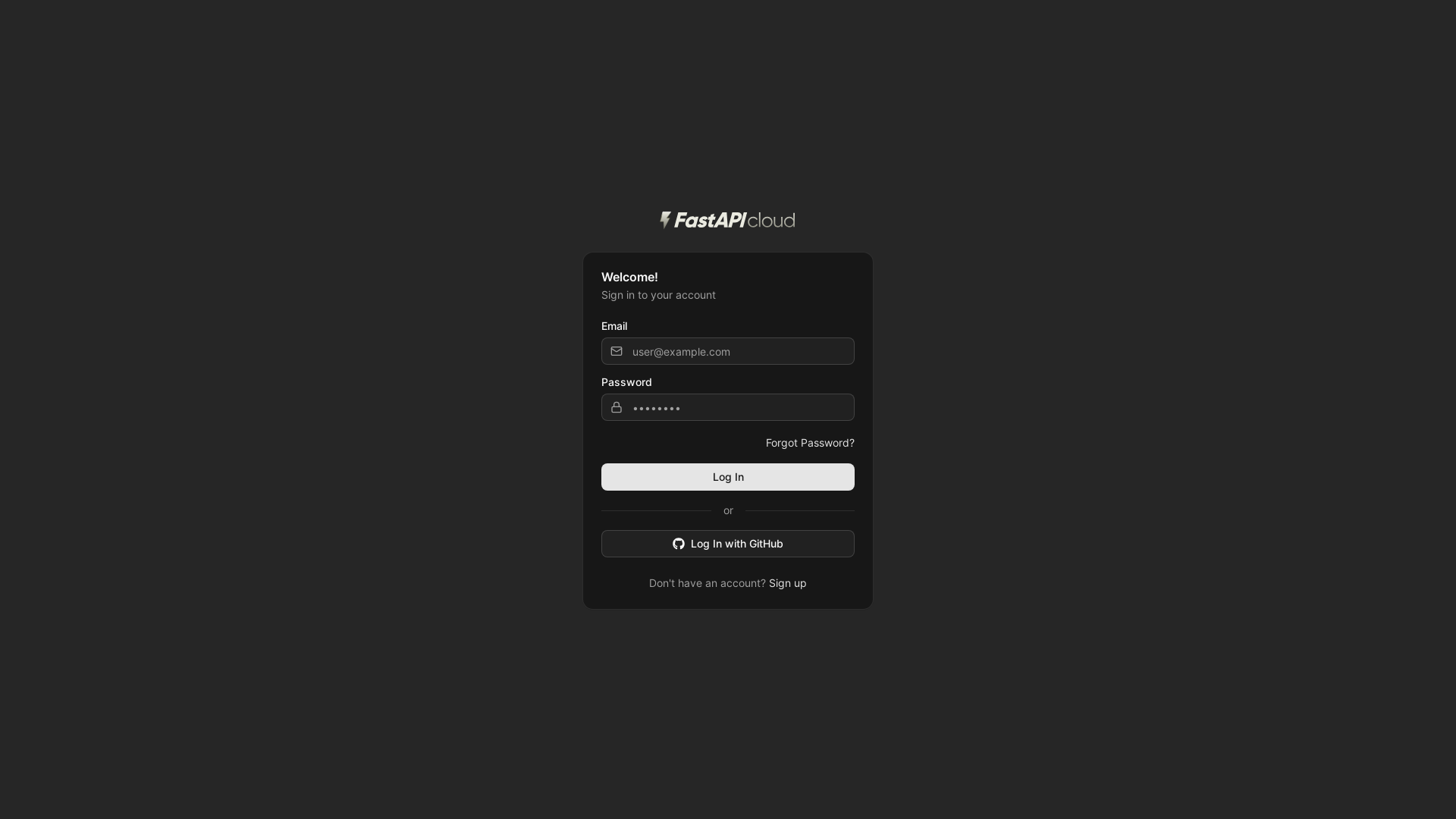 website screenshot of https://dashboard-fastapicloud-work.pages.dev/