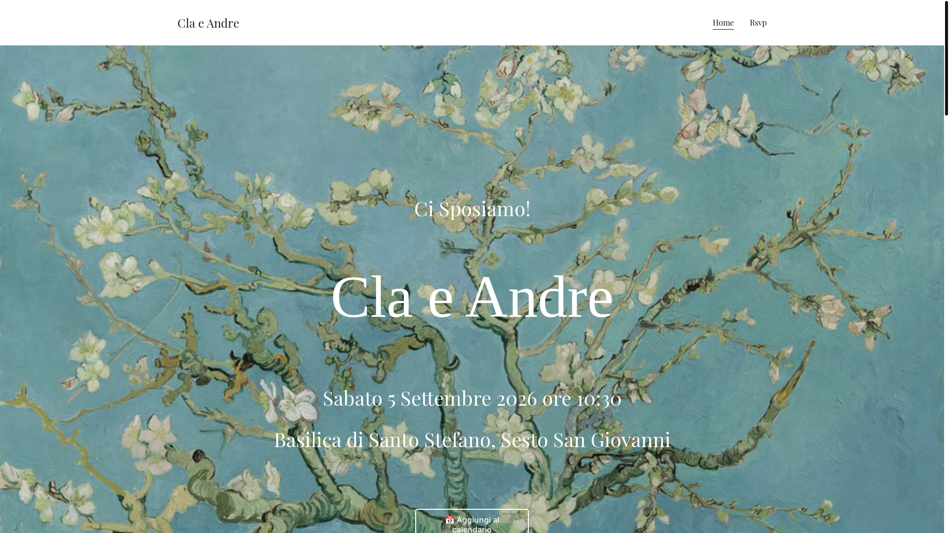 website screenshot of https://claeandre.lt/