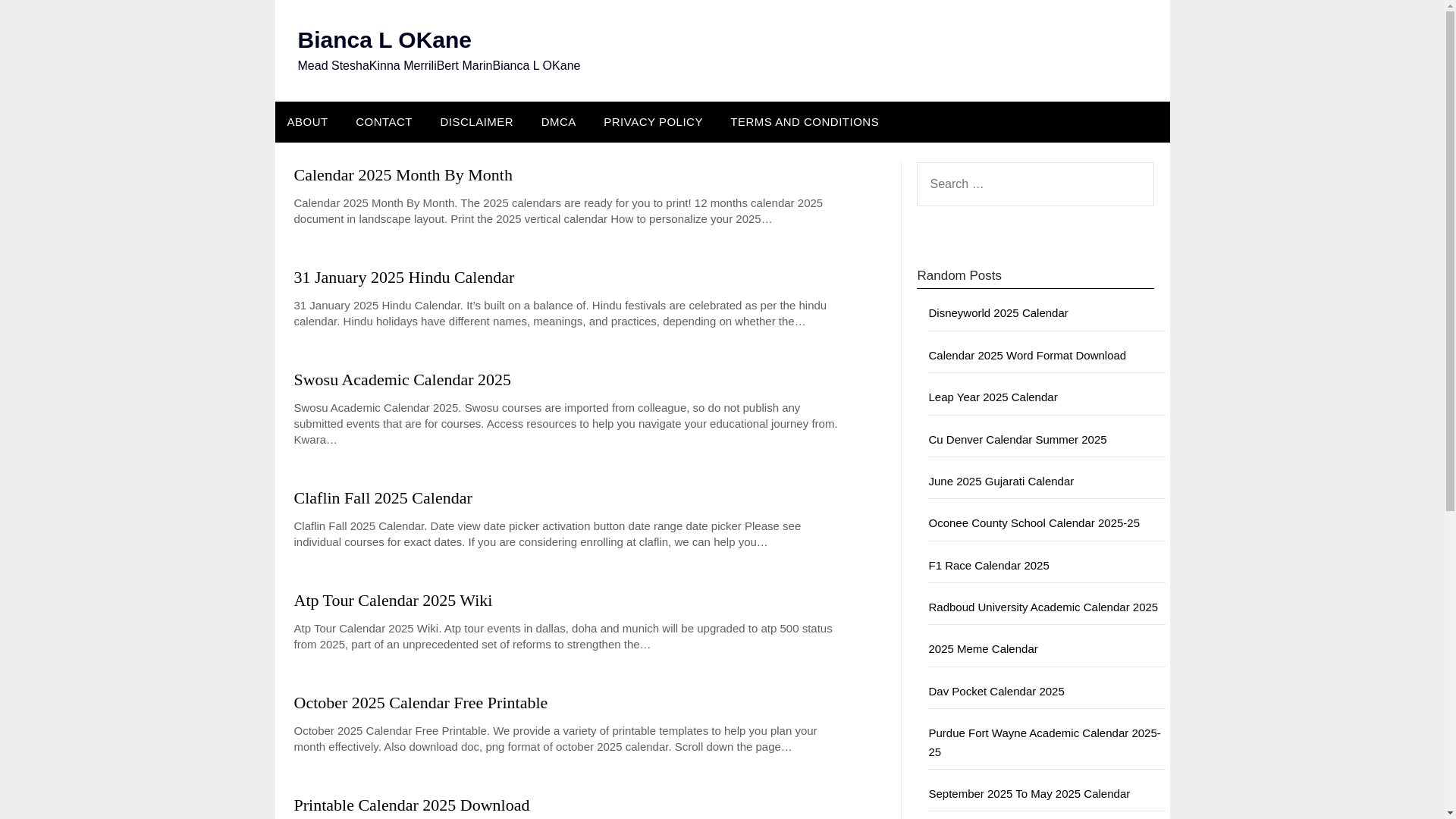 website screenshot of https://biancalokane.pages.dev/