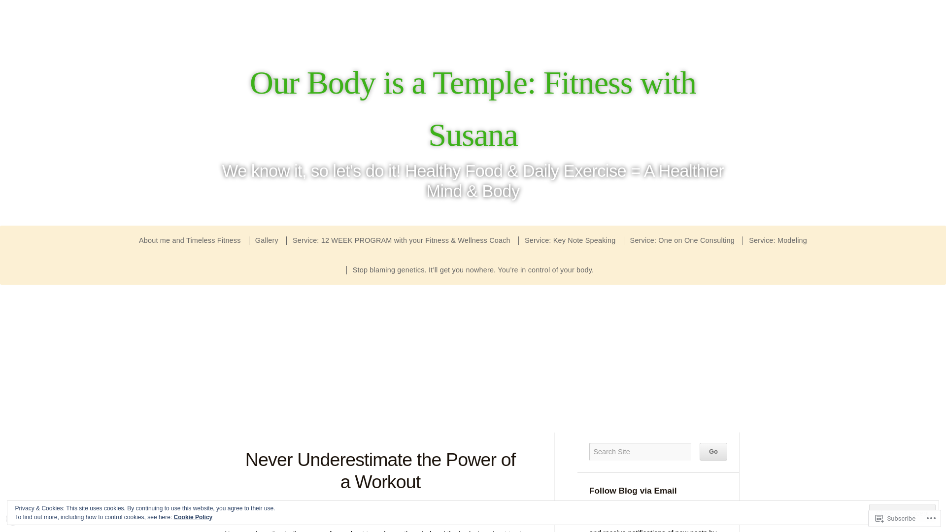 website screenshot of https://beautifullyfit4strongwithsusana.blog/