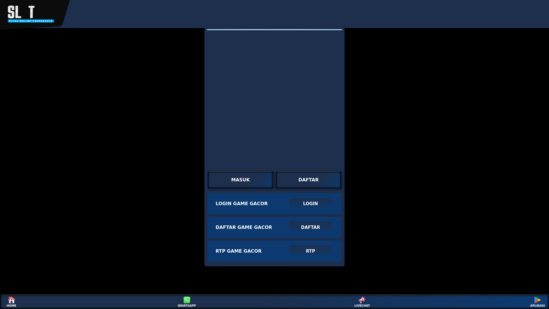 website screenshot of https://slotfb-adrakadabra.pages.dev/