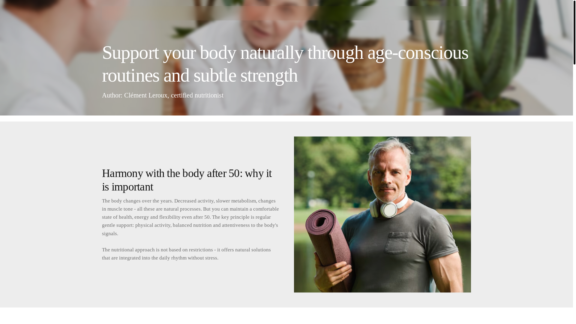website screenshot of https://balancedmotionmenhub.info/