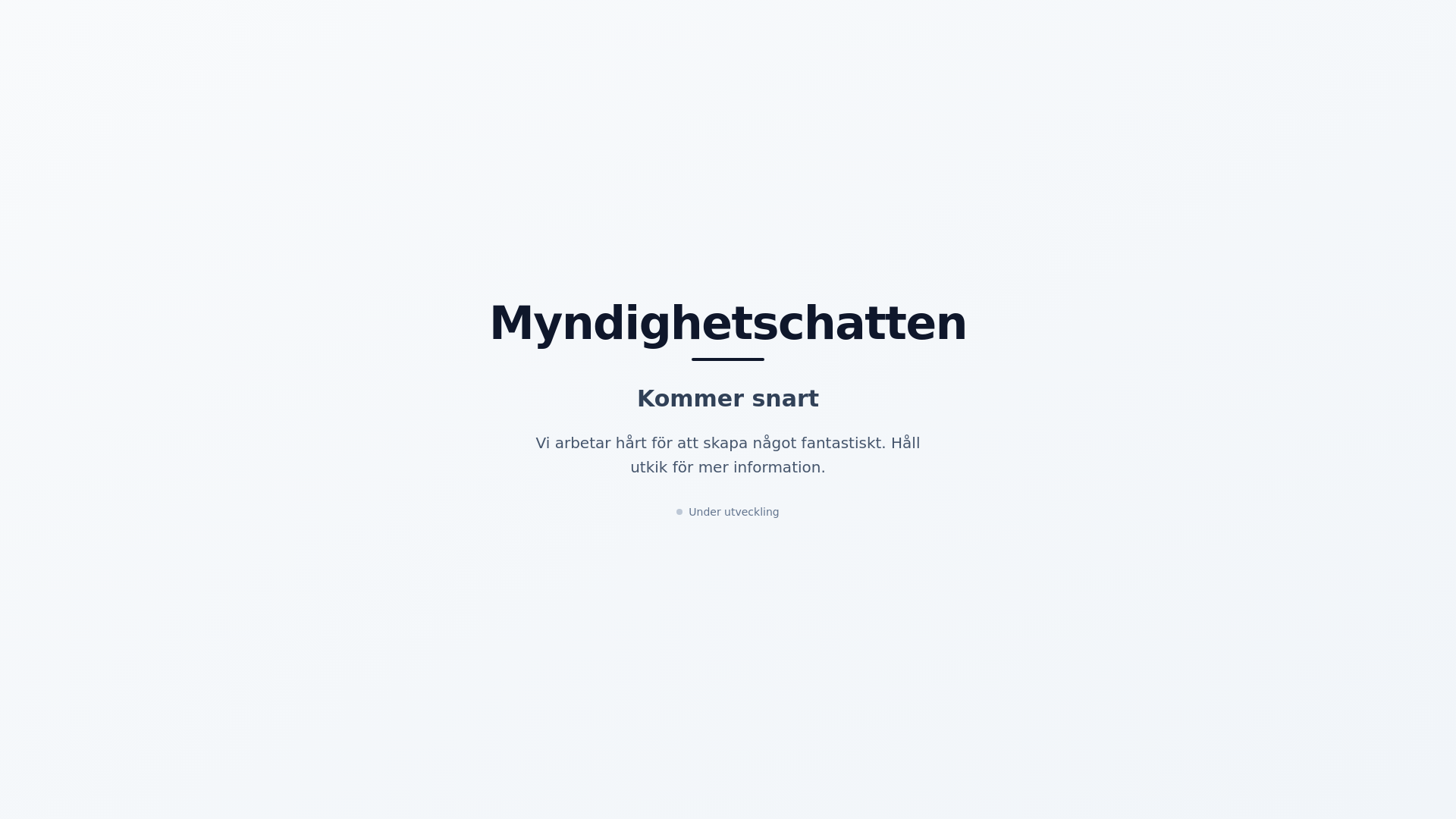 website screenshot of https://myndighetschatten.se/