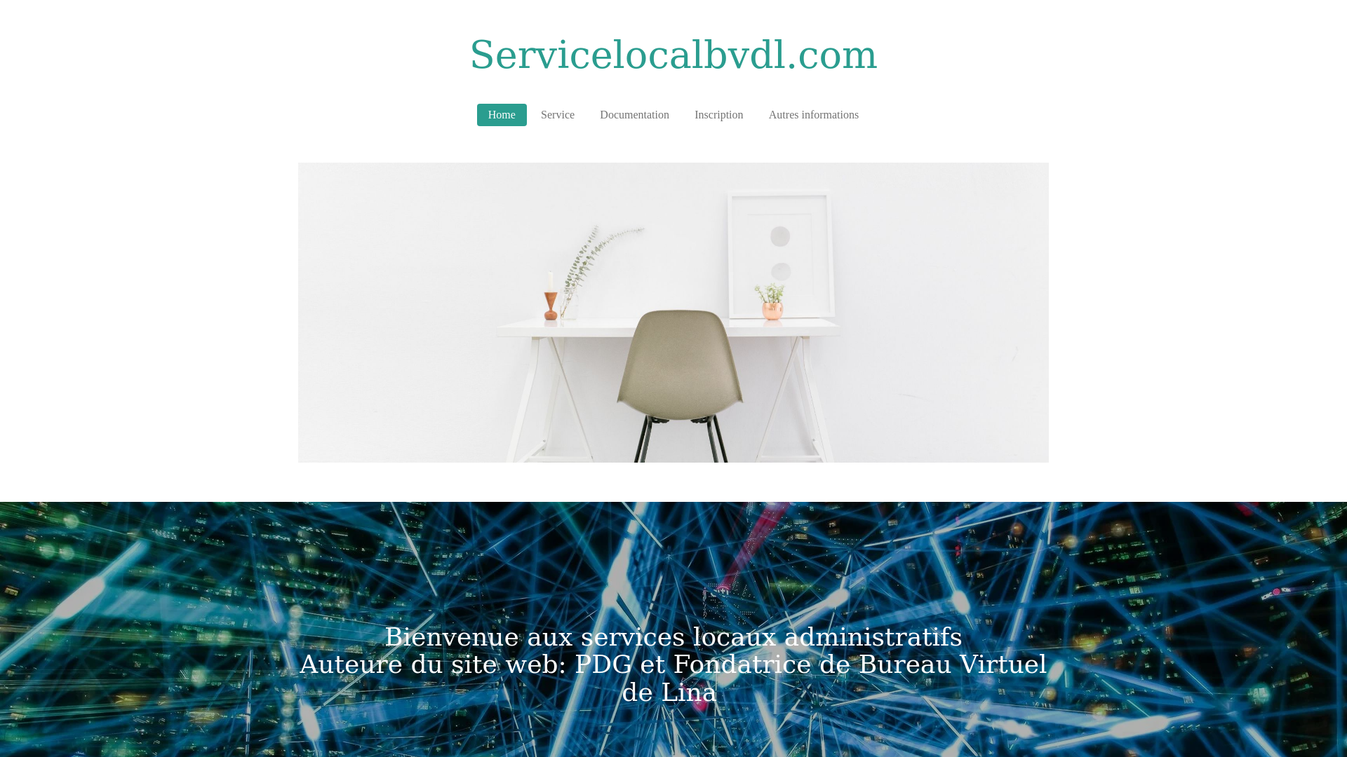 website screenshot of https://servicelocalbvdl.net/