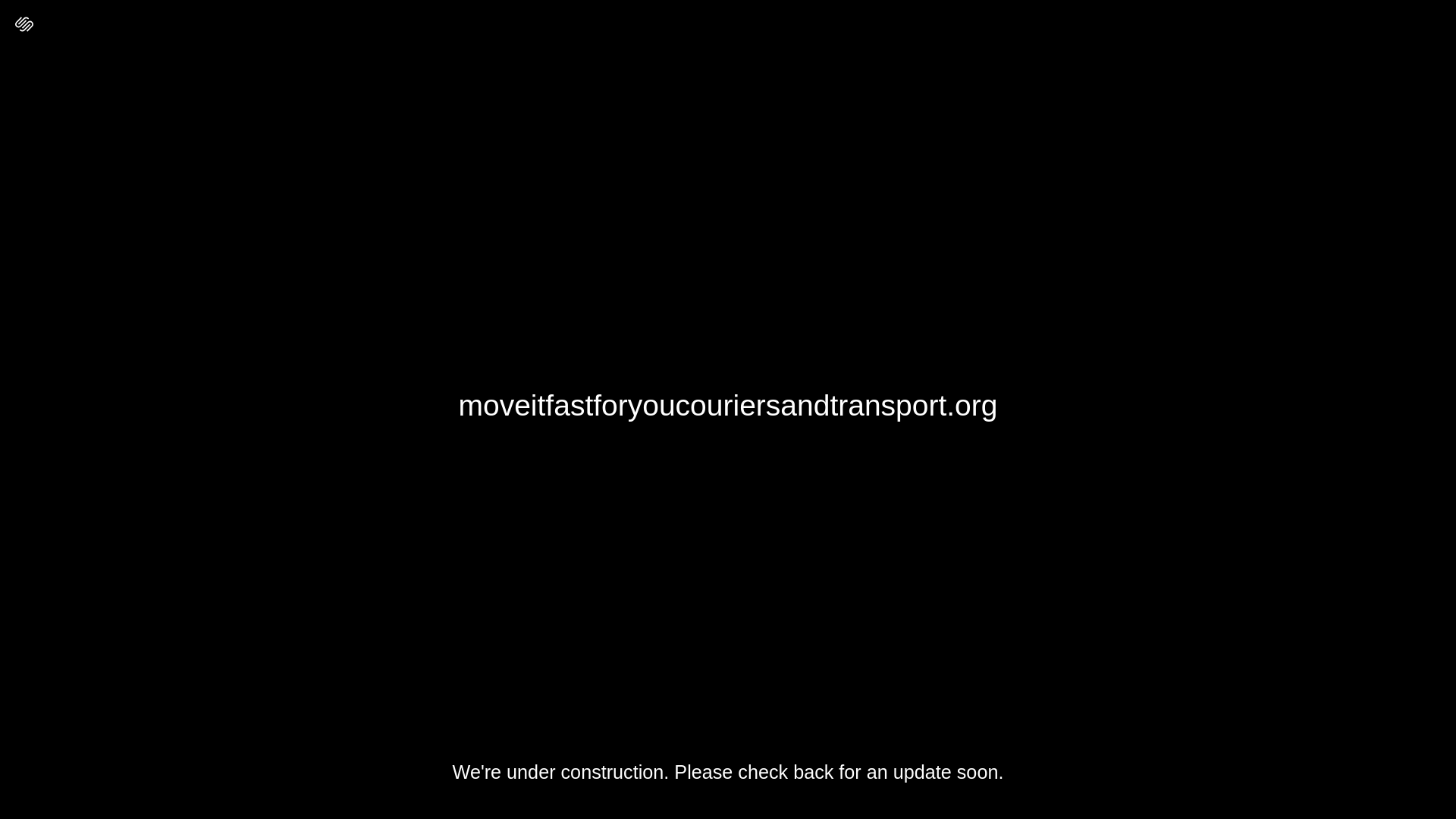 website screenshot of https://moveitfastforyoucouriersandtransport.org/