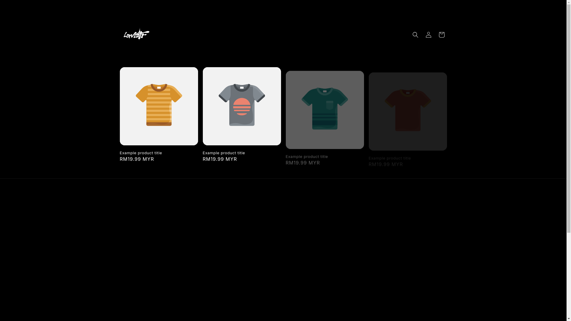 website screenshot of https://lavistr.xyz/