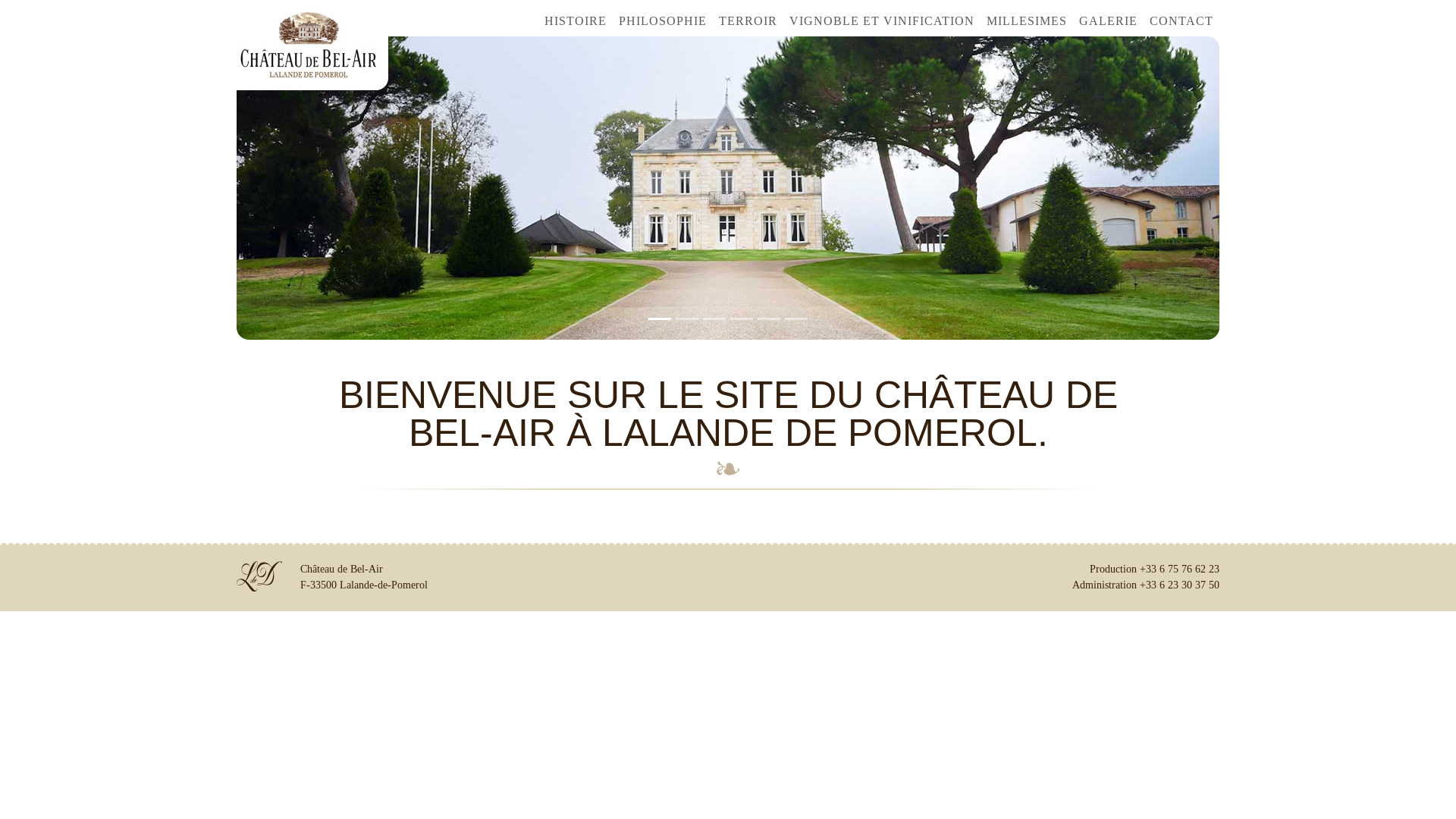 website screenshot of https://chateaudebelair-com-2.pages.dev/