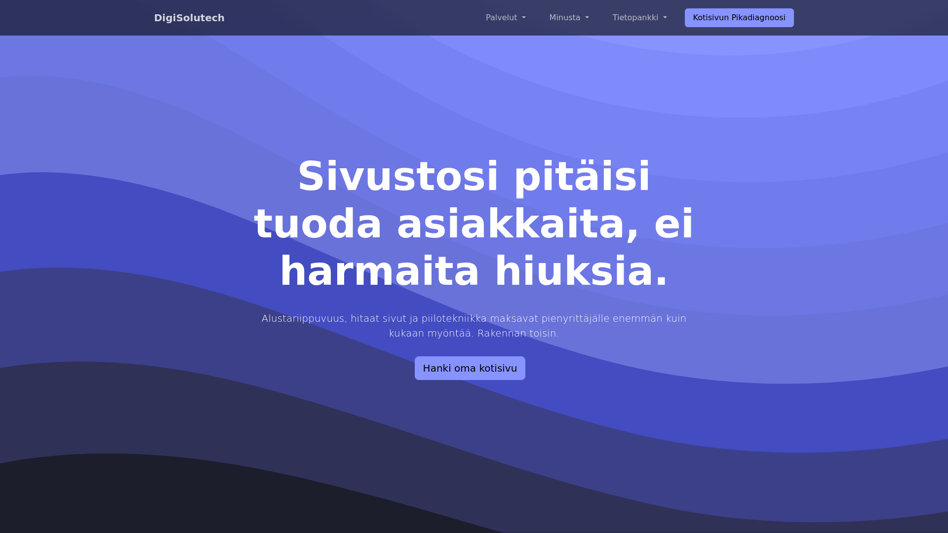 website screenshot of https://digisolutech.netlify.app/