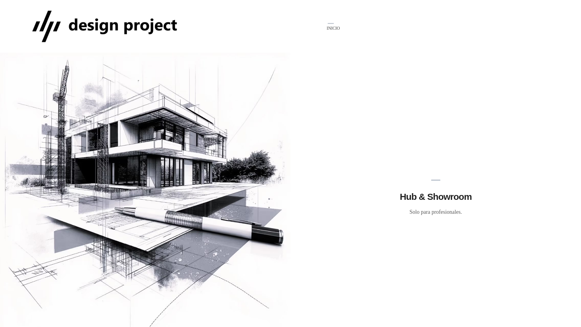 website screenshot of https://designproject.es
