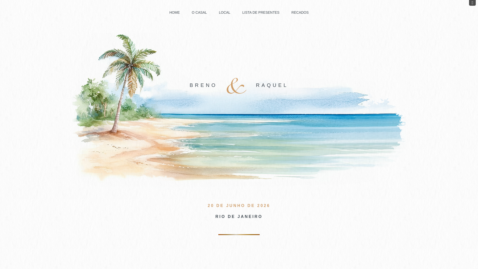 website screenshot of https://breno-e-raquel.com.br/