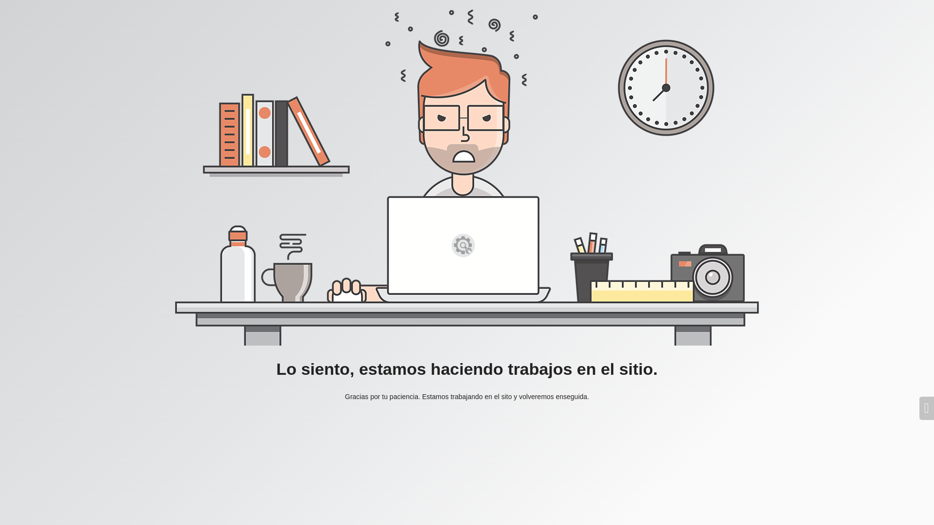 website screenshot of https://3gproductions.es/