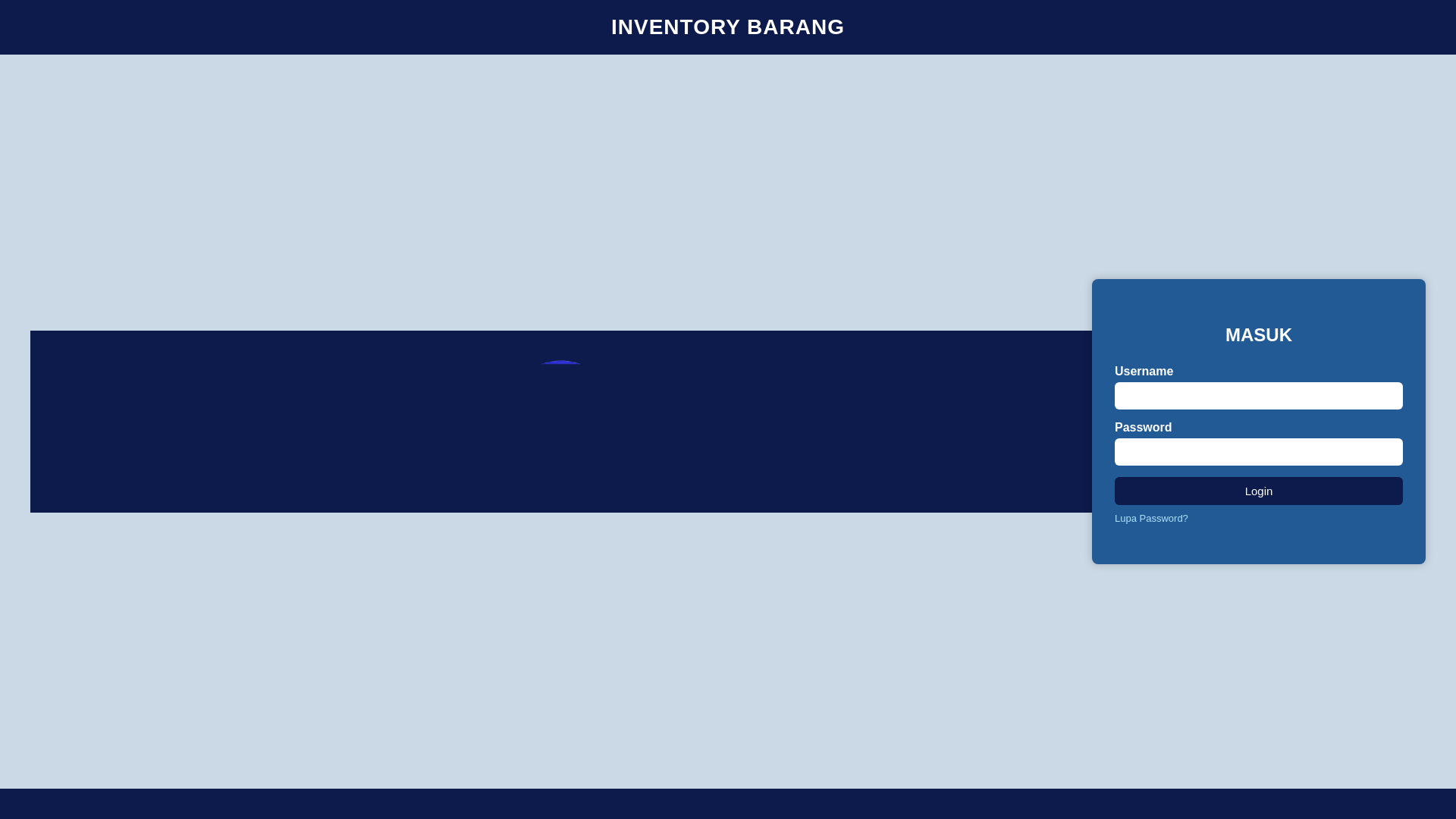 website screenshot of https://rivadainventory.my.id/